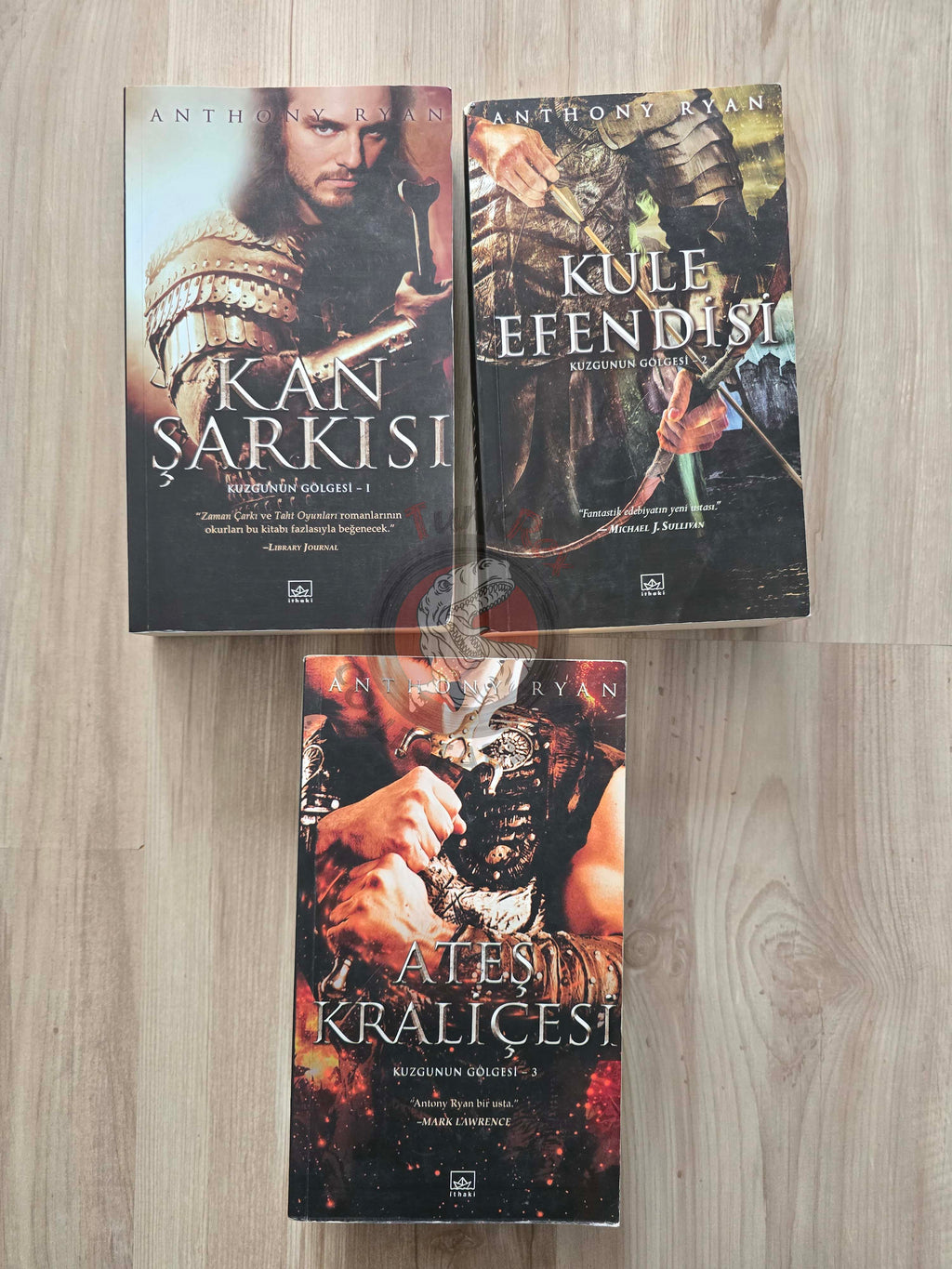 Anthony Ryan – Raven’s Shadow Series 2014 1st Turkish Book Turkey