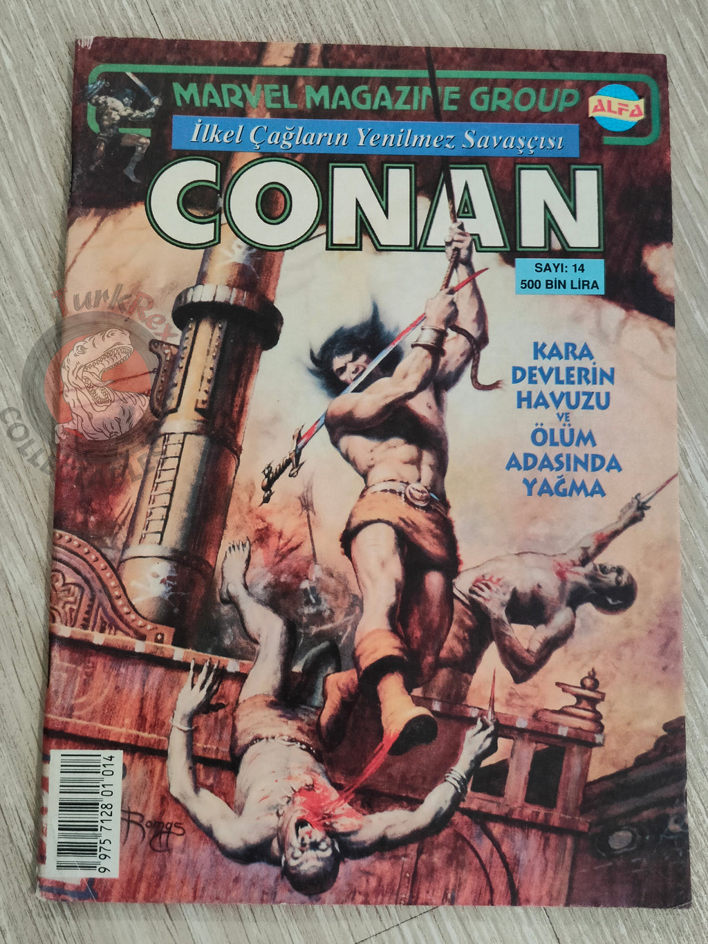 Conan #14 The Savage Sword of Conan #67 Turkish Comic Turkey