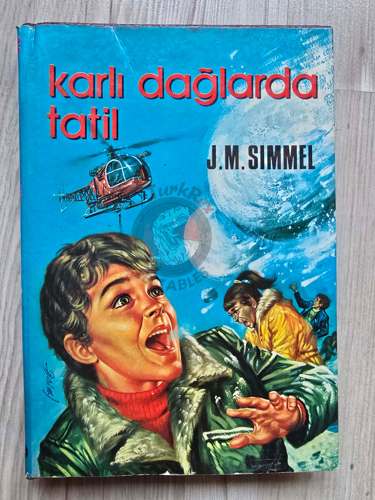 J. M. Simmel – A Bus as Big as the World 1978 HC/DJ Turkish Book Turkey