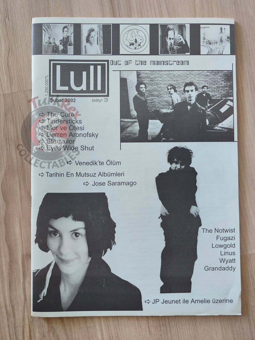 Lull 2002 Robert Smith The Cure Turkish Mag Turkey Amelie The Notwist Tindersticks