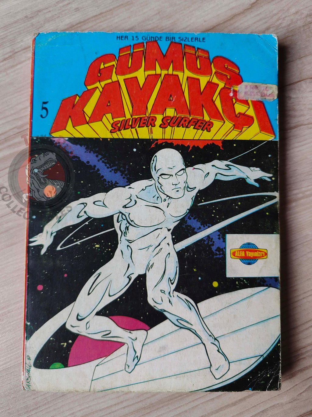 Silver Surfer Vol #5 1989 Turkish Comic Turkey Fantastic Four #155 #156 #157 Hulk #250