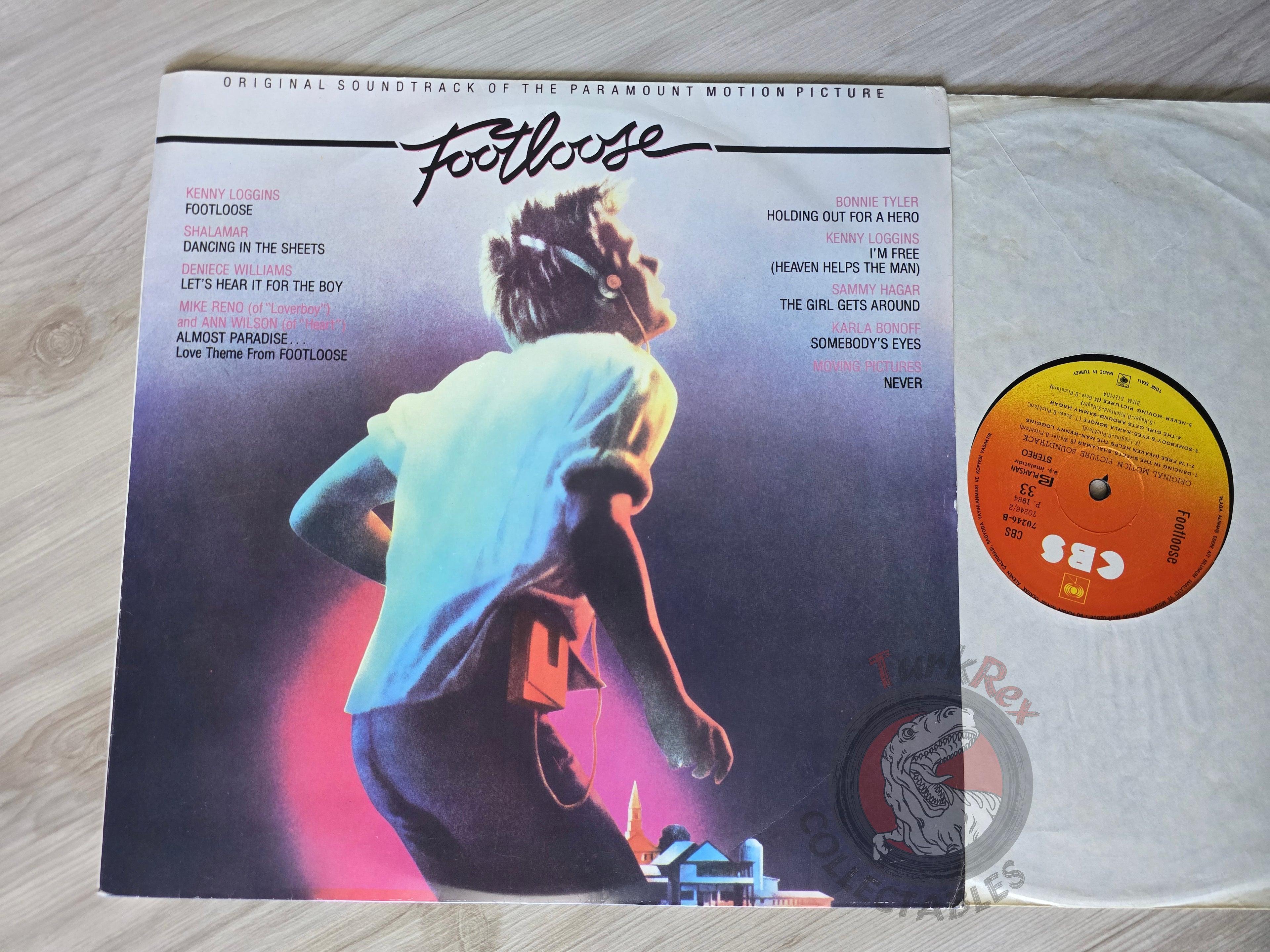 Footloose OST – Various Turkish Pressing Vinyl Turkey Edition