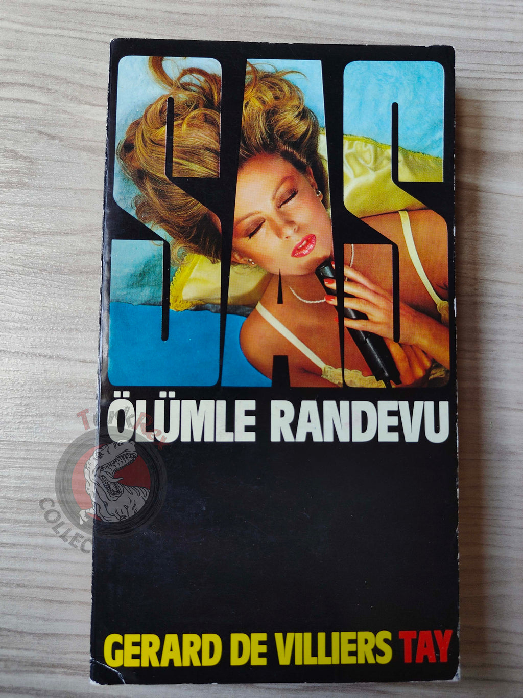Gerard de Villiers – SAS Rendez-vous à San Francisco 1983 Turkish Book Turkey