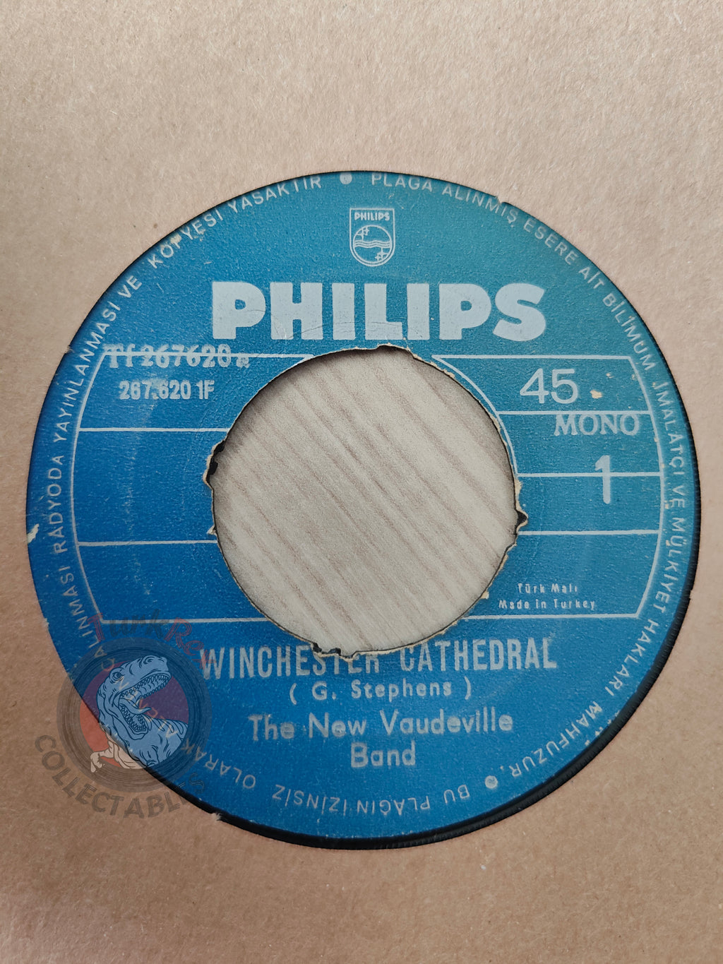 The New Vaudeville Band – Winchester Cathedral 7" Turkish Pressing Vinyl Turkey Edition