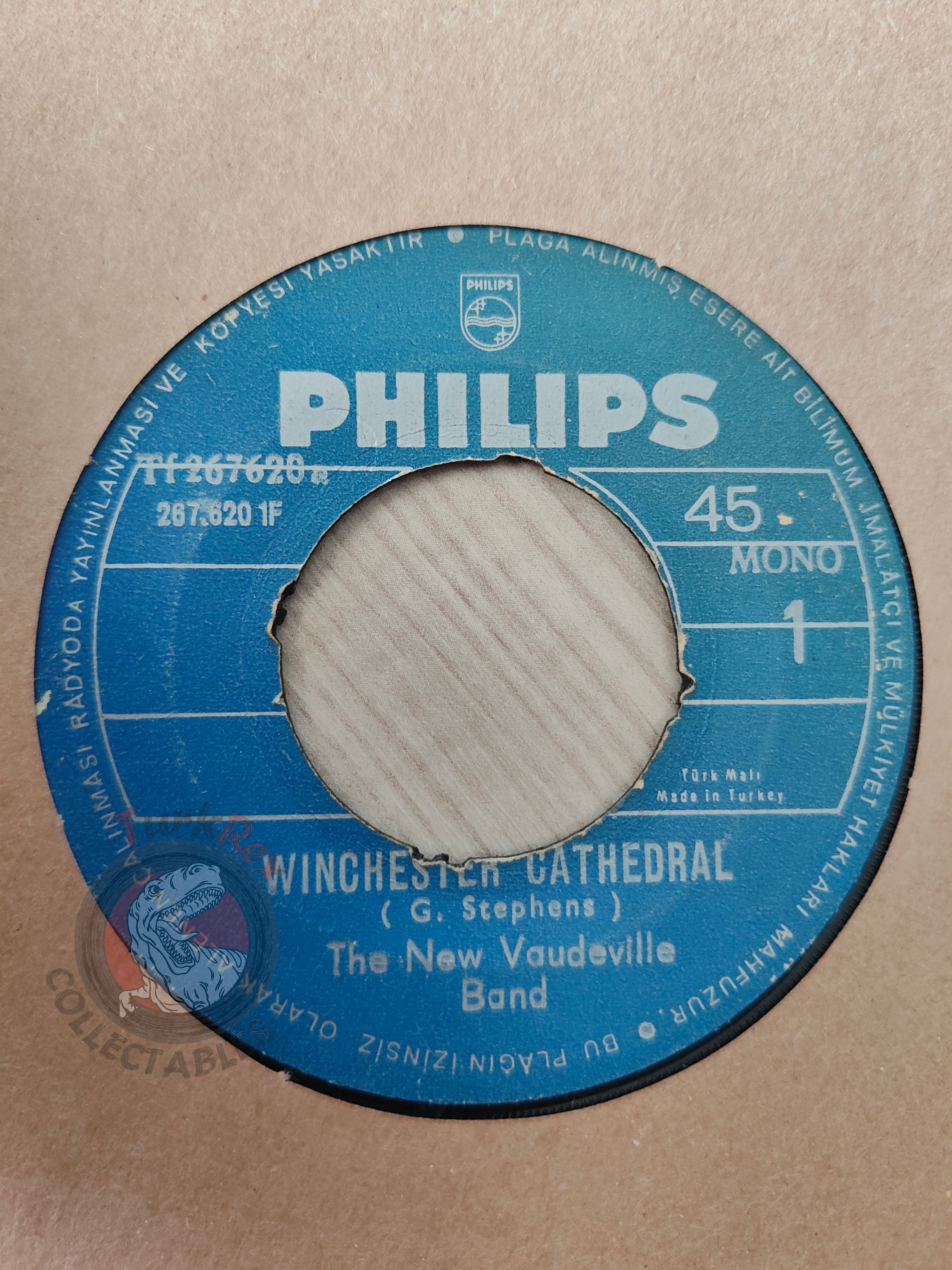 The New Vaudeville Band – Winchester Cathedral 7" Turkish Pressing Vinyl Turkey Edition