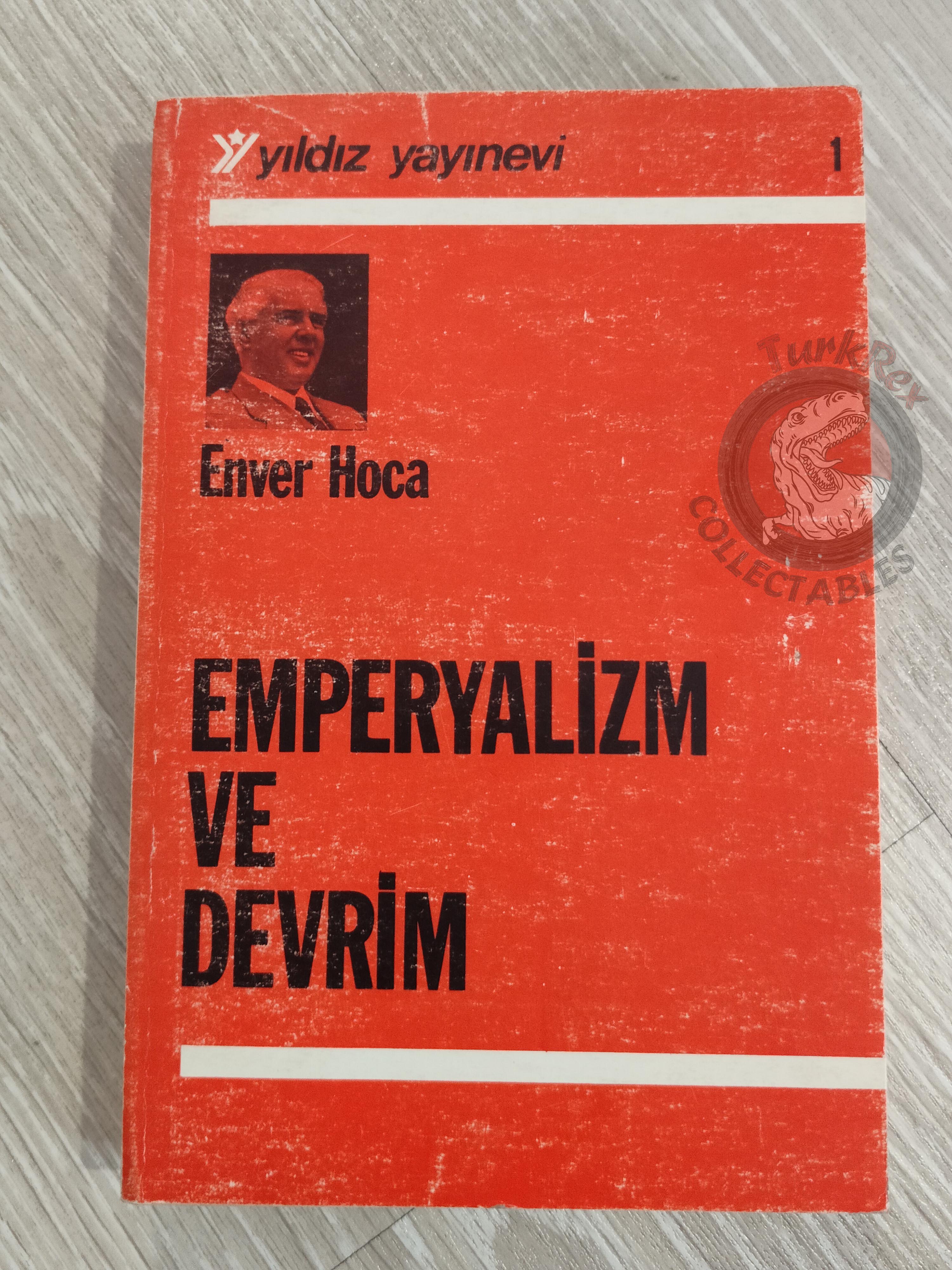 Enver Hoxha – Imperialism and the Revolution 1979 1st Turkish Book Turkey Albania