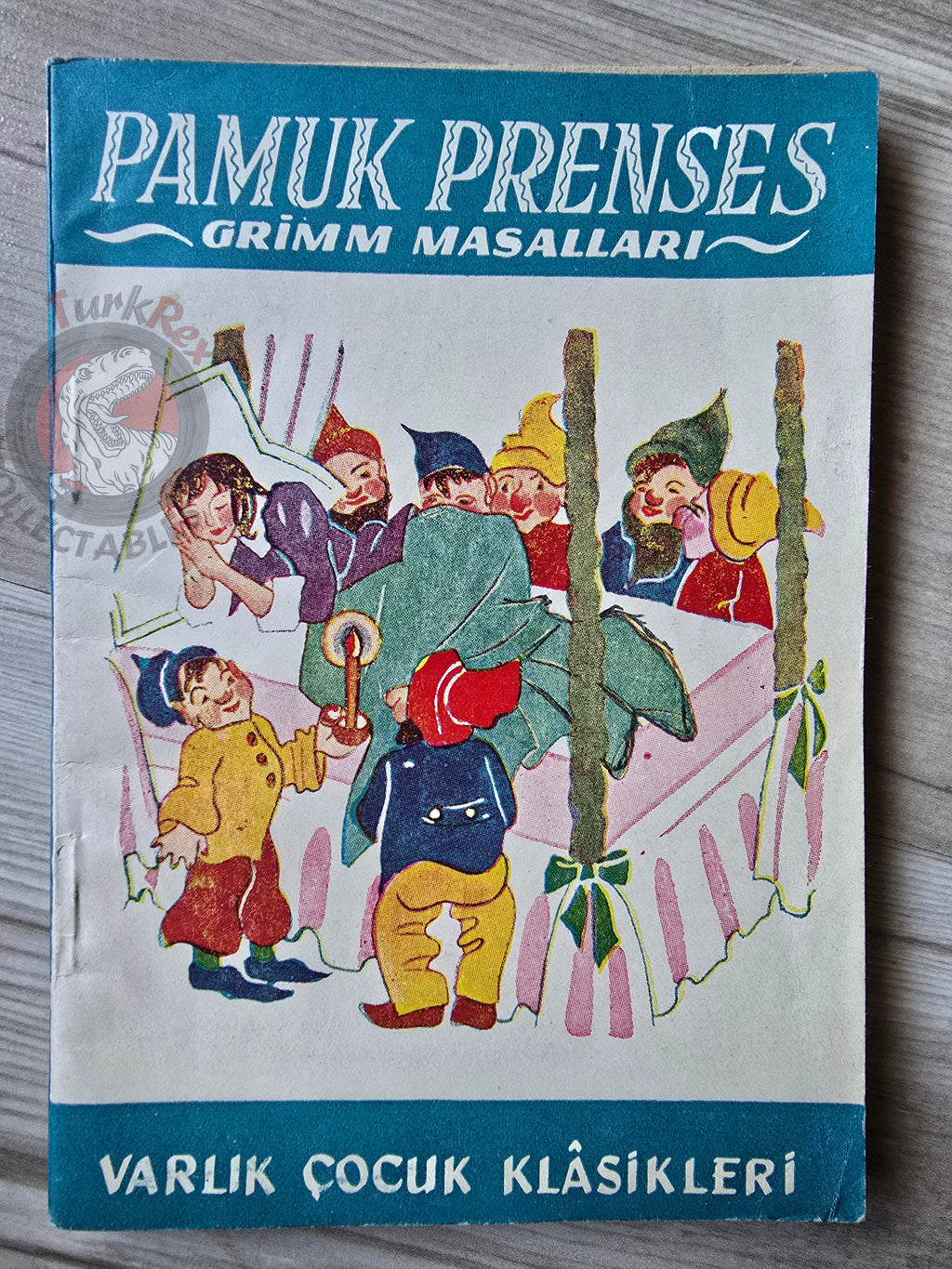 Grimm Brothers – Snow White and the Seven Dwarfs 1957 Turkish Book Turkey Illustrated