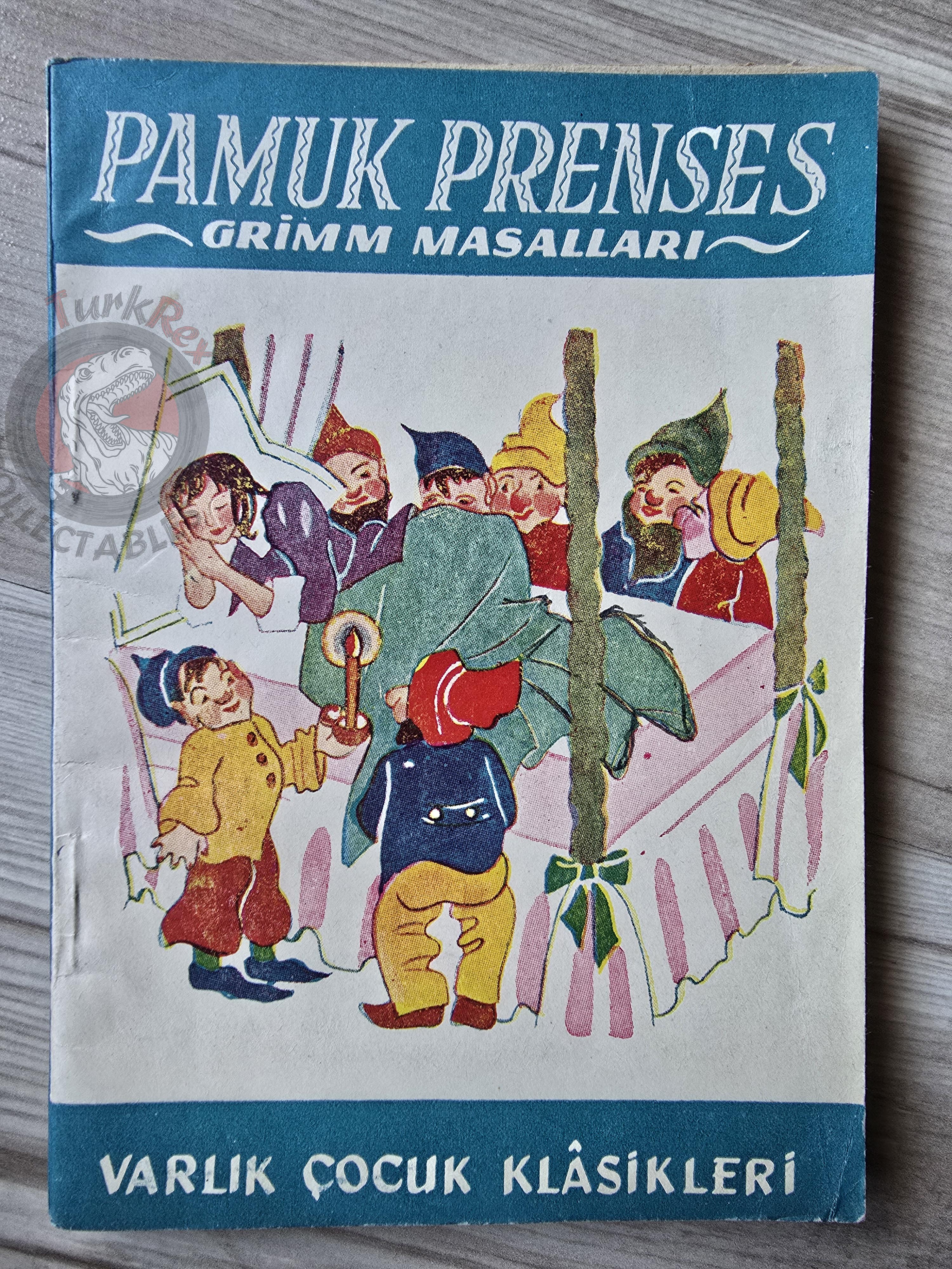 Grimm Brothers – Snow White and the Seven Dwarfs 1957 Turkish Book Turkey Illustrated