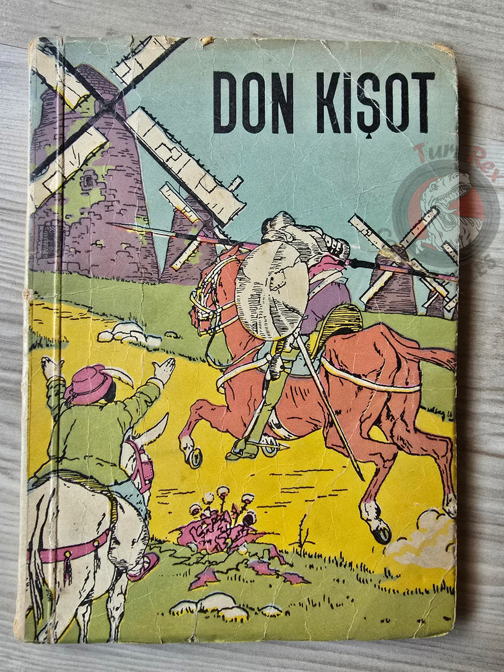 Miguel de Cervantes – Don Quixote 1960s Turkish Book Turkey Illustrated