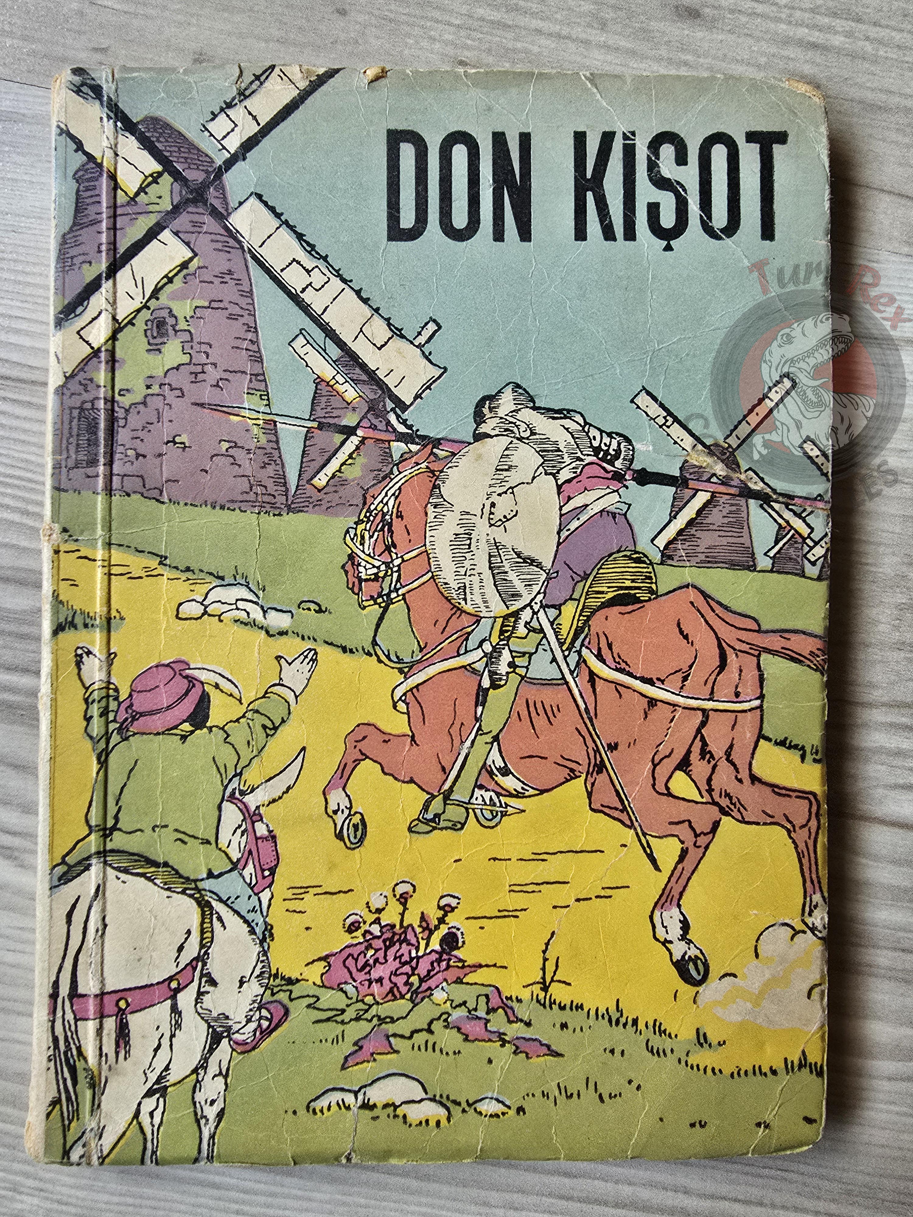 Miguel de Cervantes – Don Quixote 1960s Turkish Book Turkey Illustrated