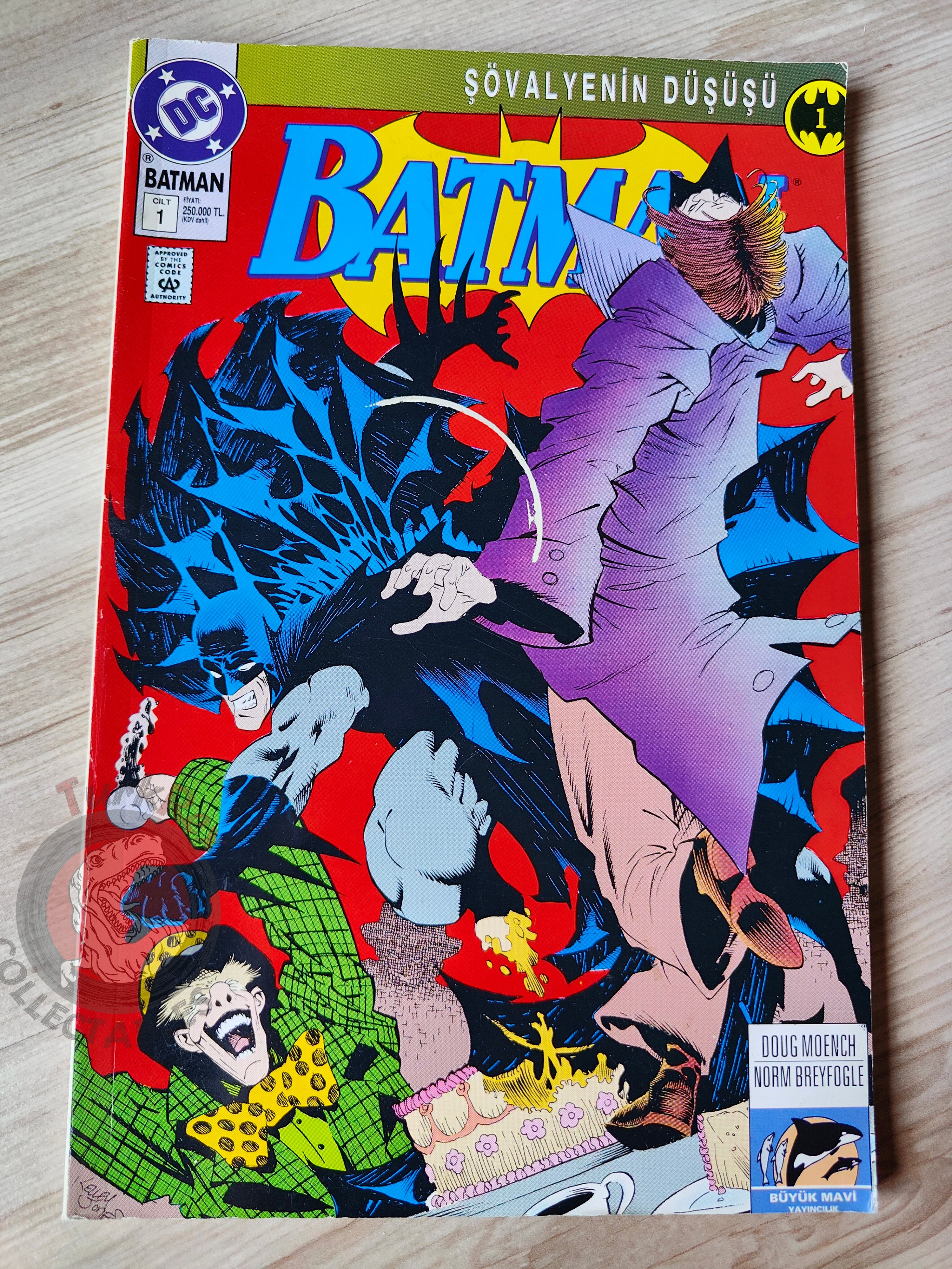 Batman: Knightfall Volume 1 1995 Turkish Comic Turkey  #491 #492 #493 #659