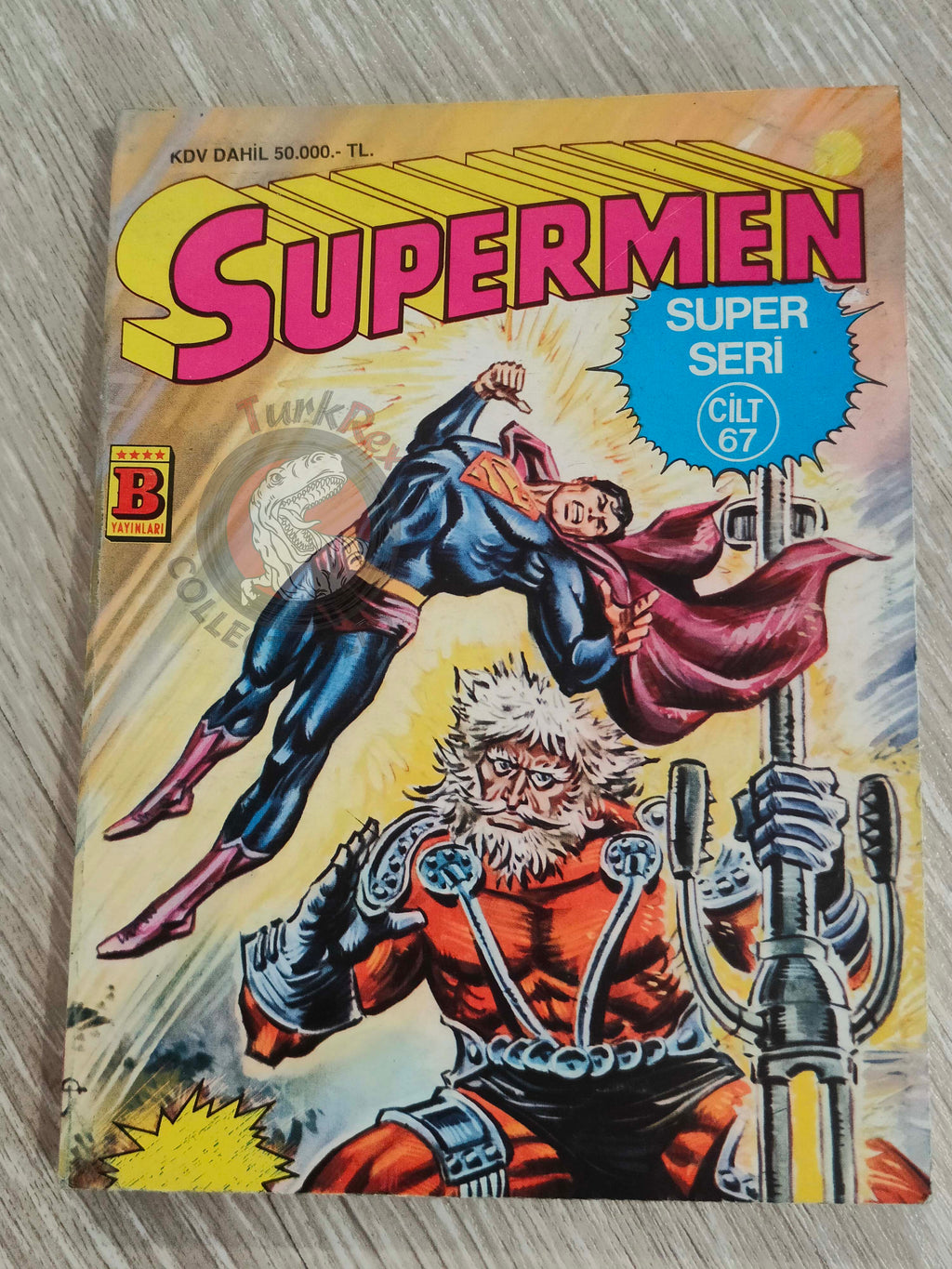 Superman Vol #67 1994 Turkish Comic Turkey #397 #369 DC Comics Presents #40
