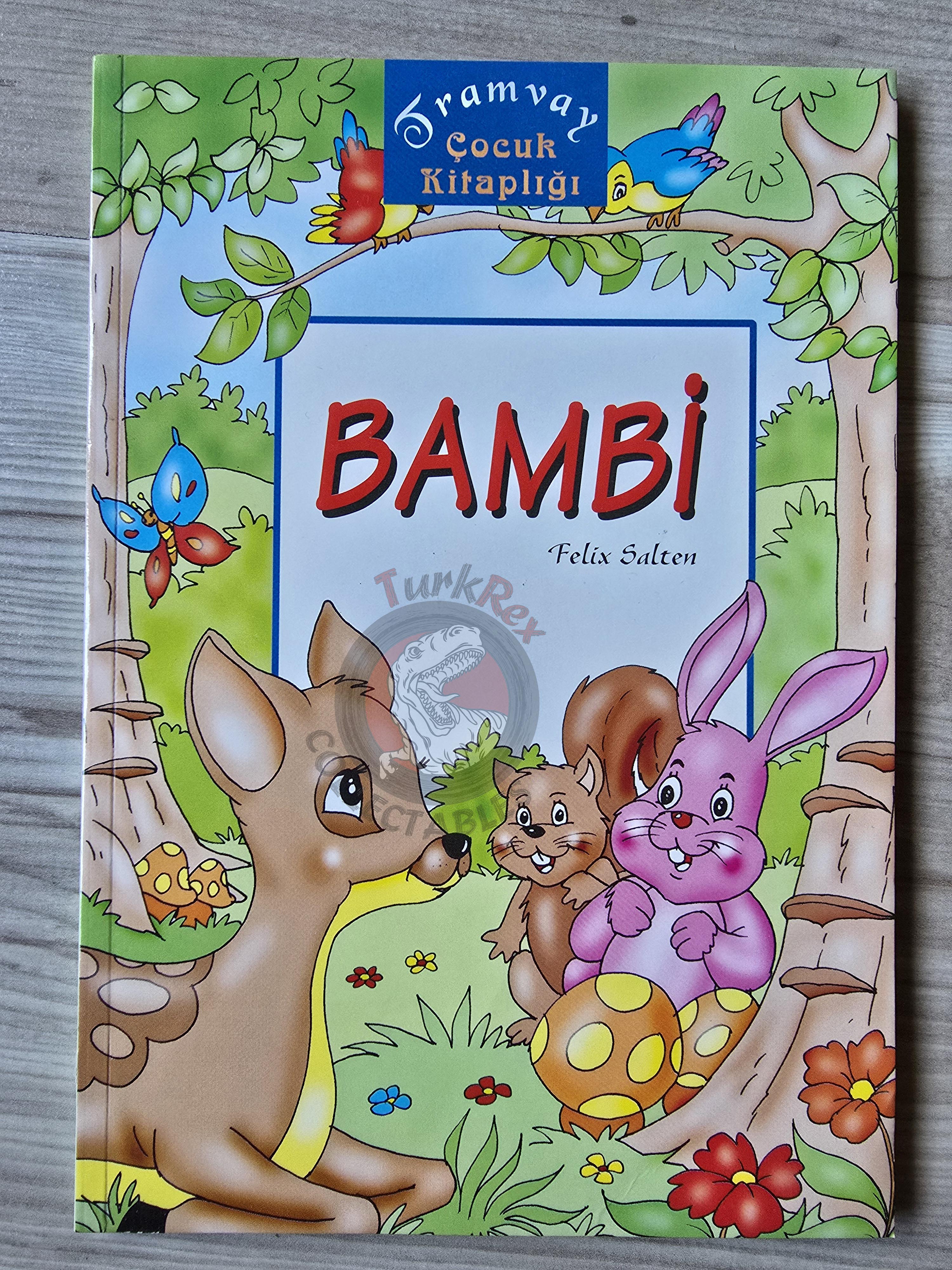 Felix Salten – Bambi 2004 Turkish Book Turkey Illustrated 2