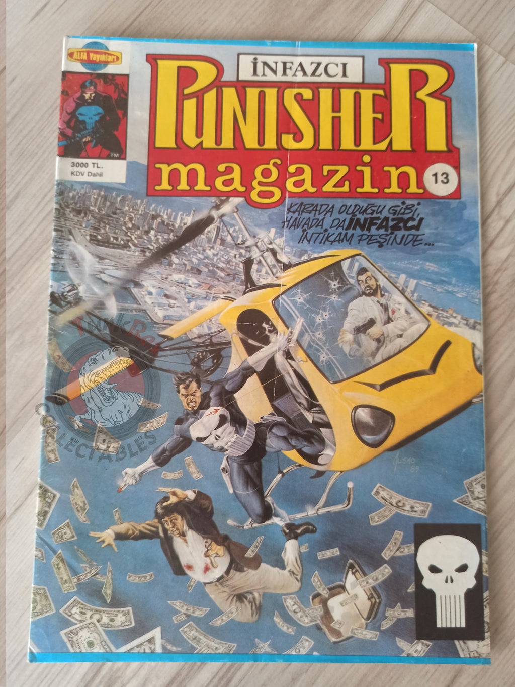 The Punisher #13 1992 Turkish Comic Turkey Vol 2 #17 Magazine #8