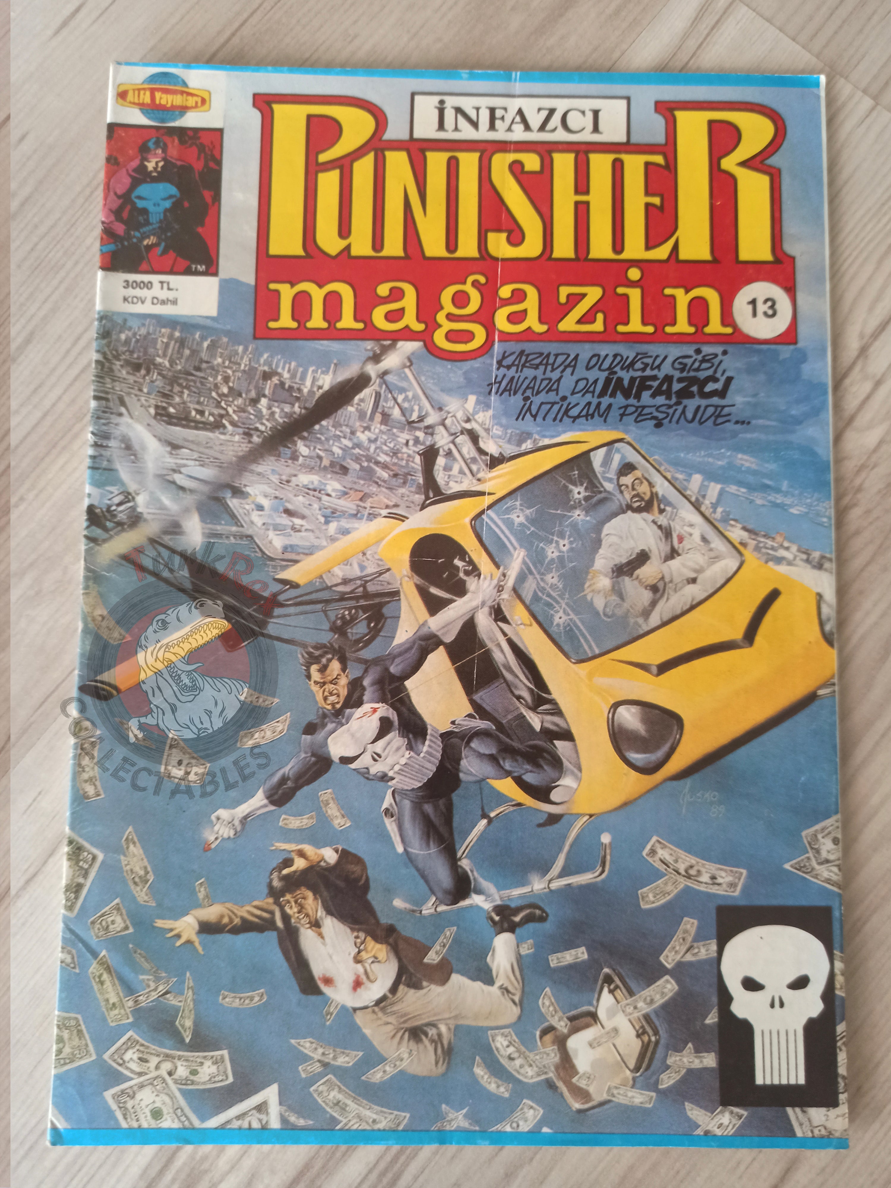 The Punisher #13 1992 Turkish Comic Turkey Vol 2 #17 Magazine #8