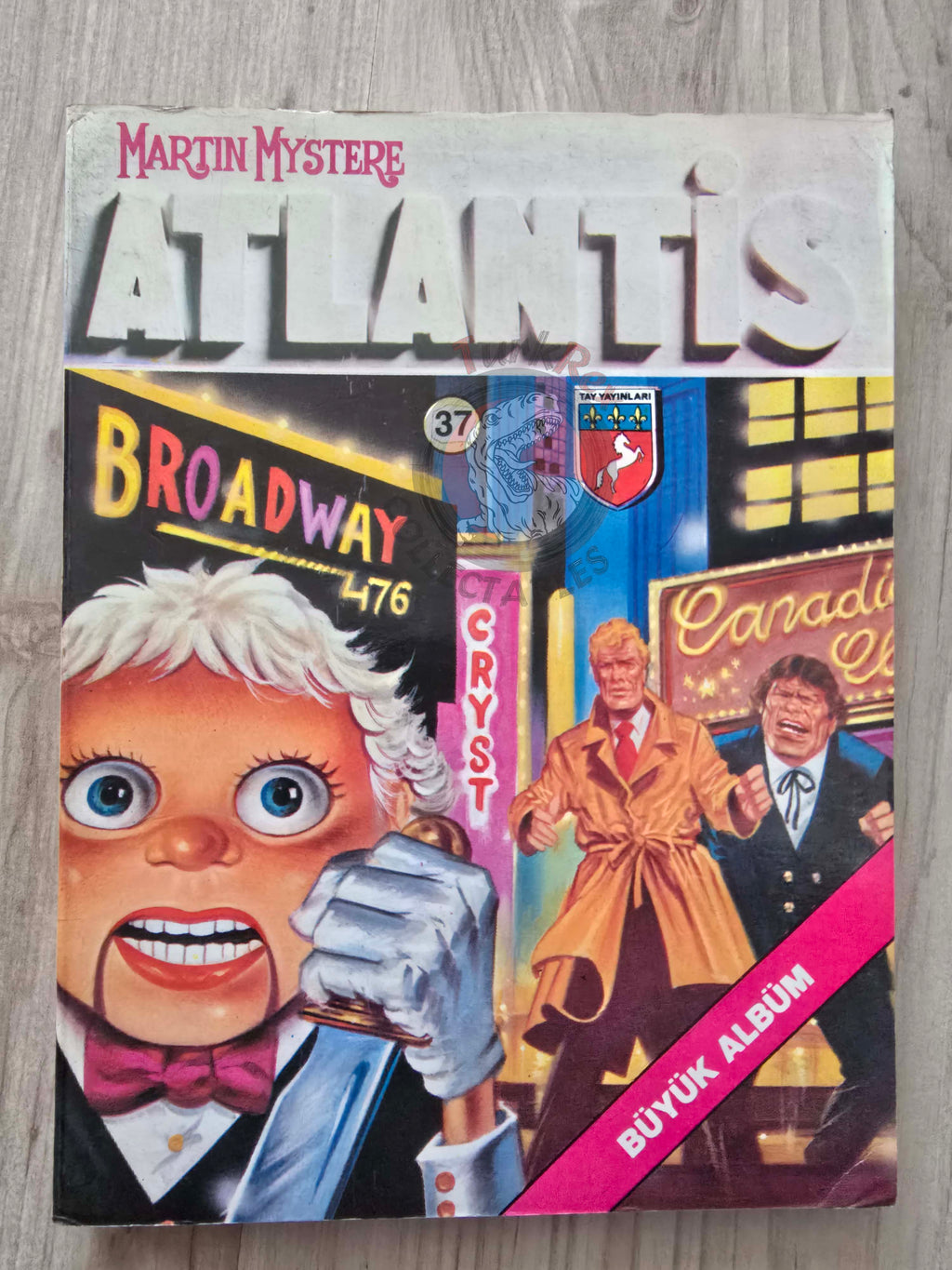 Martin Mystère #37 Sonno Mortale 80s Turkish Comic Turkey #88 #91