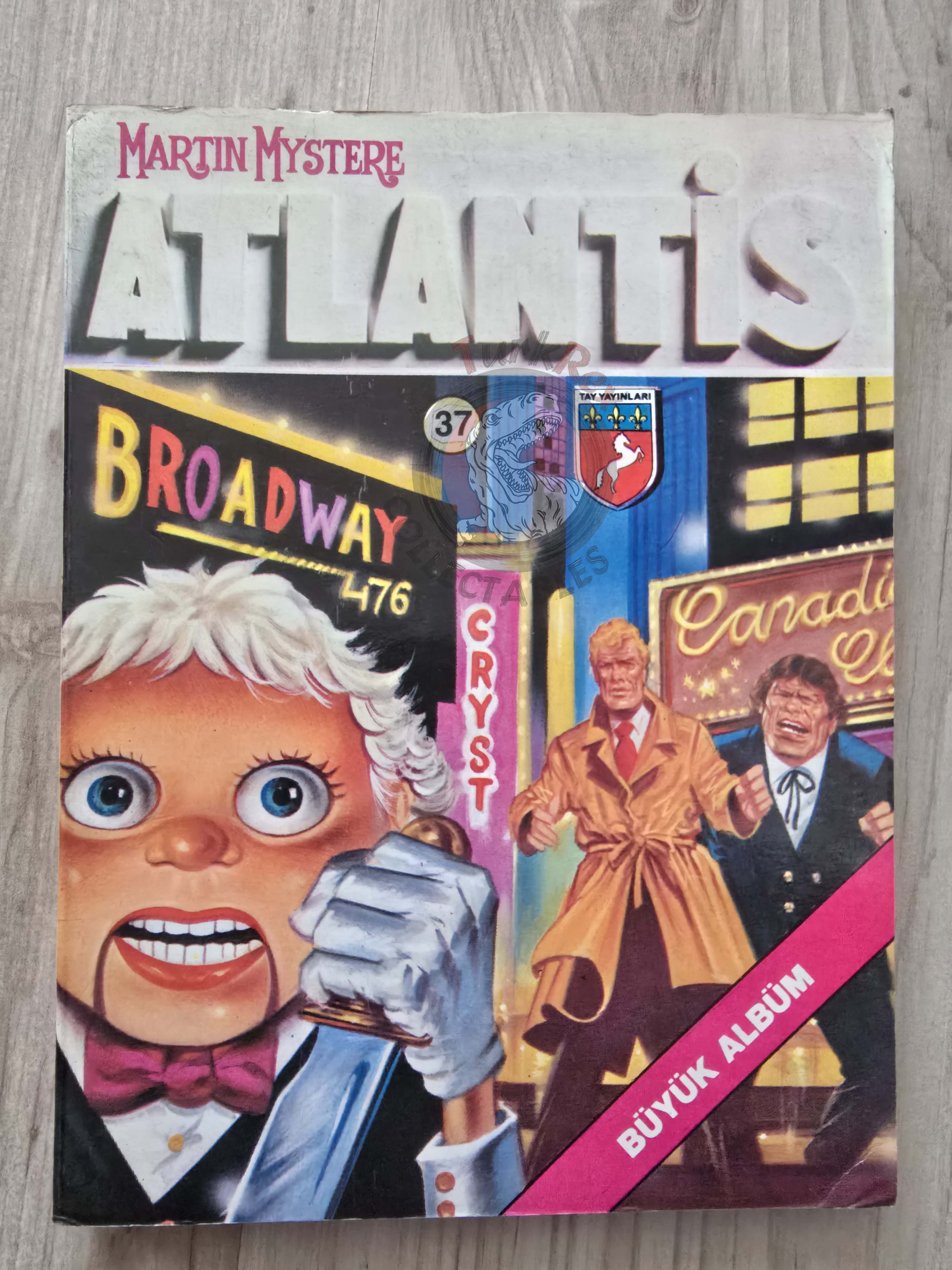 Martin Mystère #37 Sonno Mortale 80s Turkish Comic Turkey #88 #91
