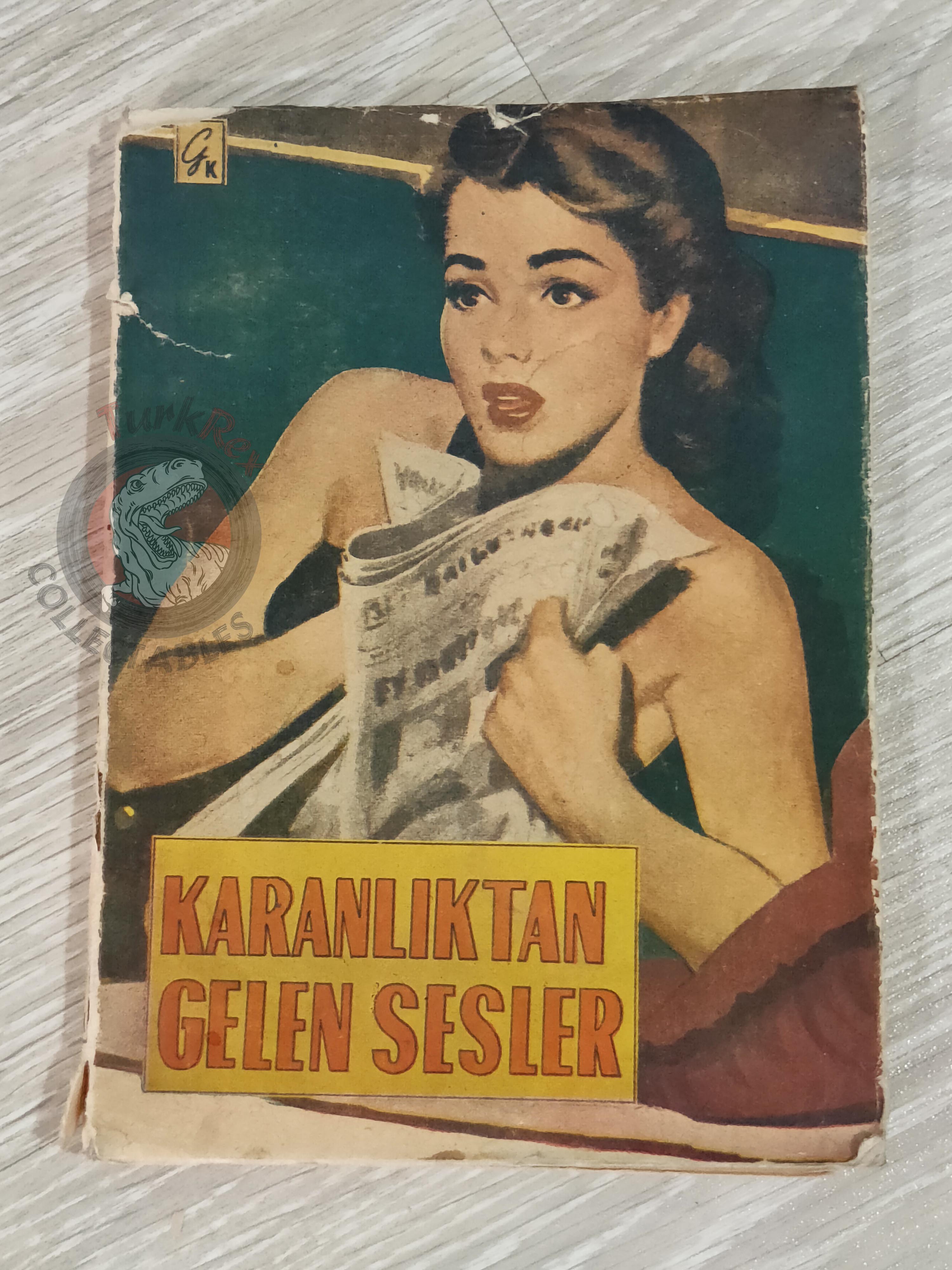 Ursula Curtiss – Voice Out of Darkness 1959 1st Turkish Book Turkey