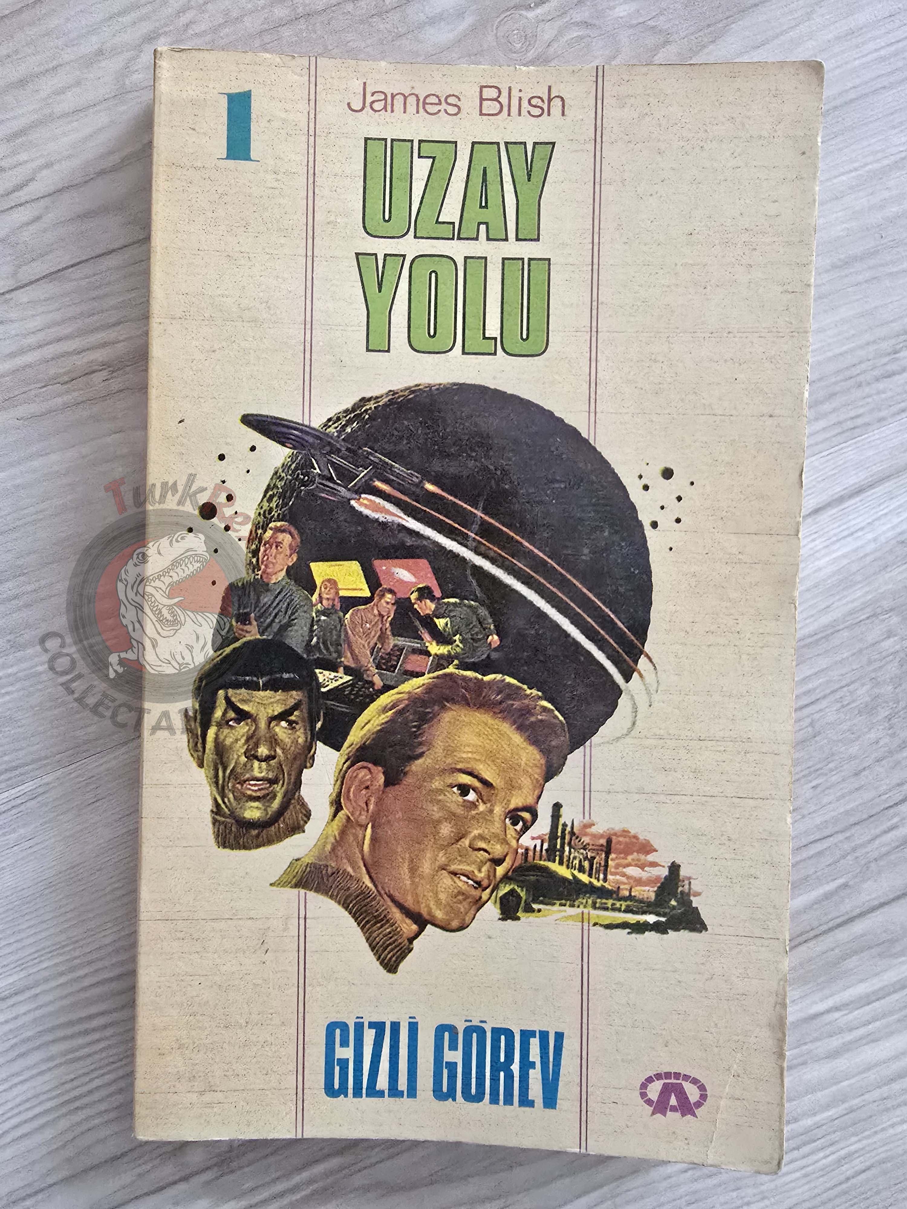 Star Trek 1 – James Blish 1973 1st Turkish Book Turkey