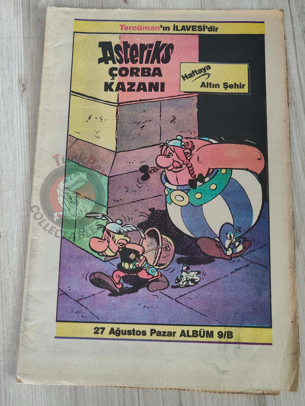 Asterix – Asterix and the Cauldron early 90s Turkish Edition Comic Turkey