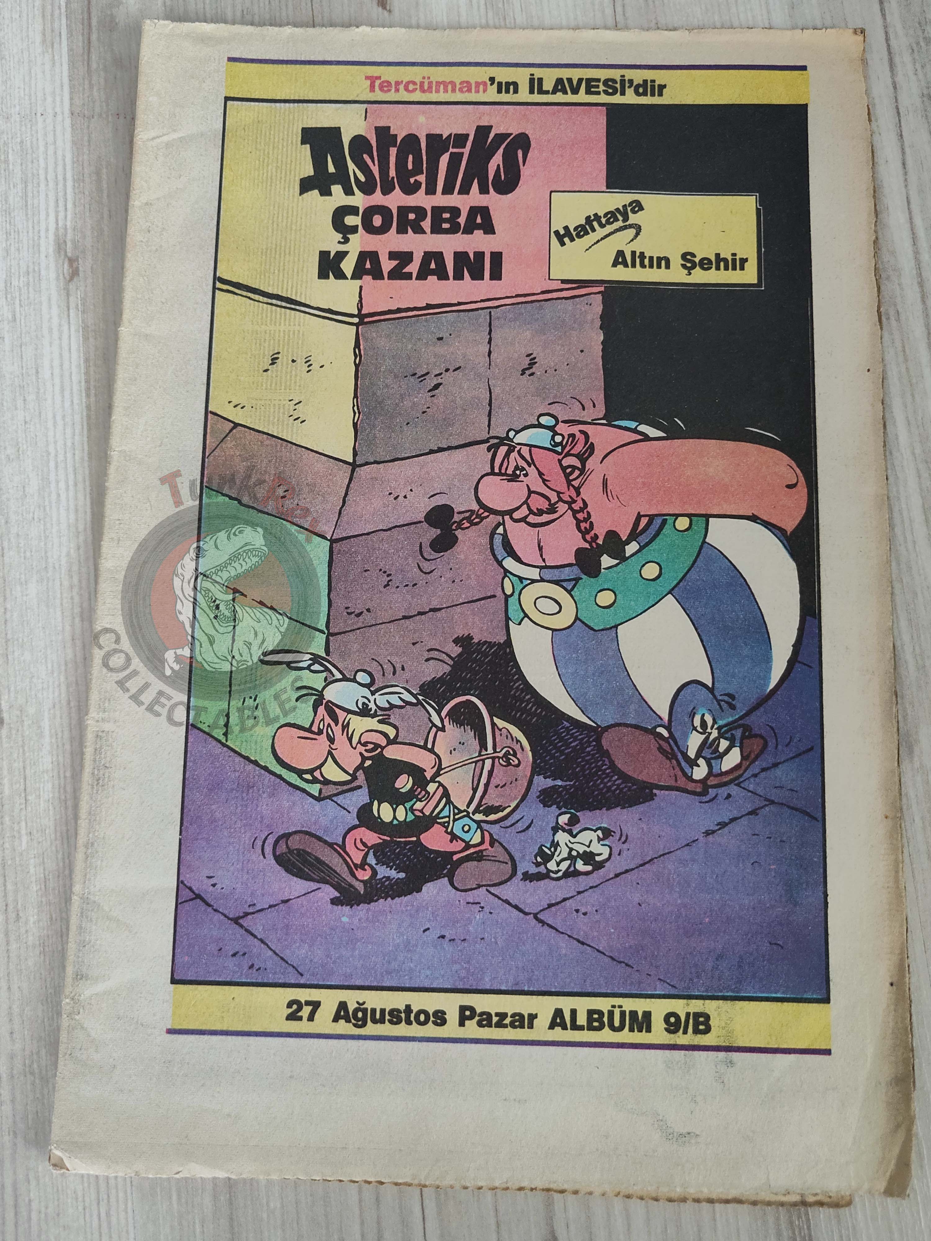 Asterix – Asterix and the Cauldron early 90s Turkish Edition Comic Turkey