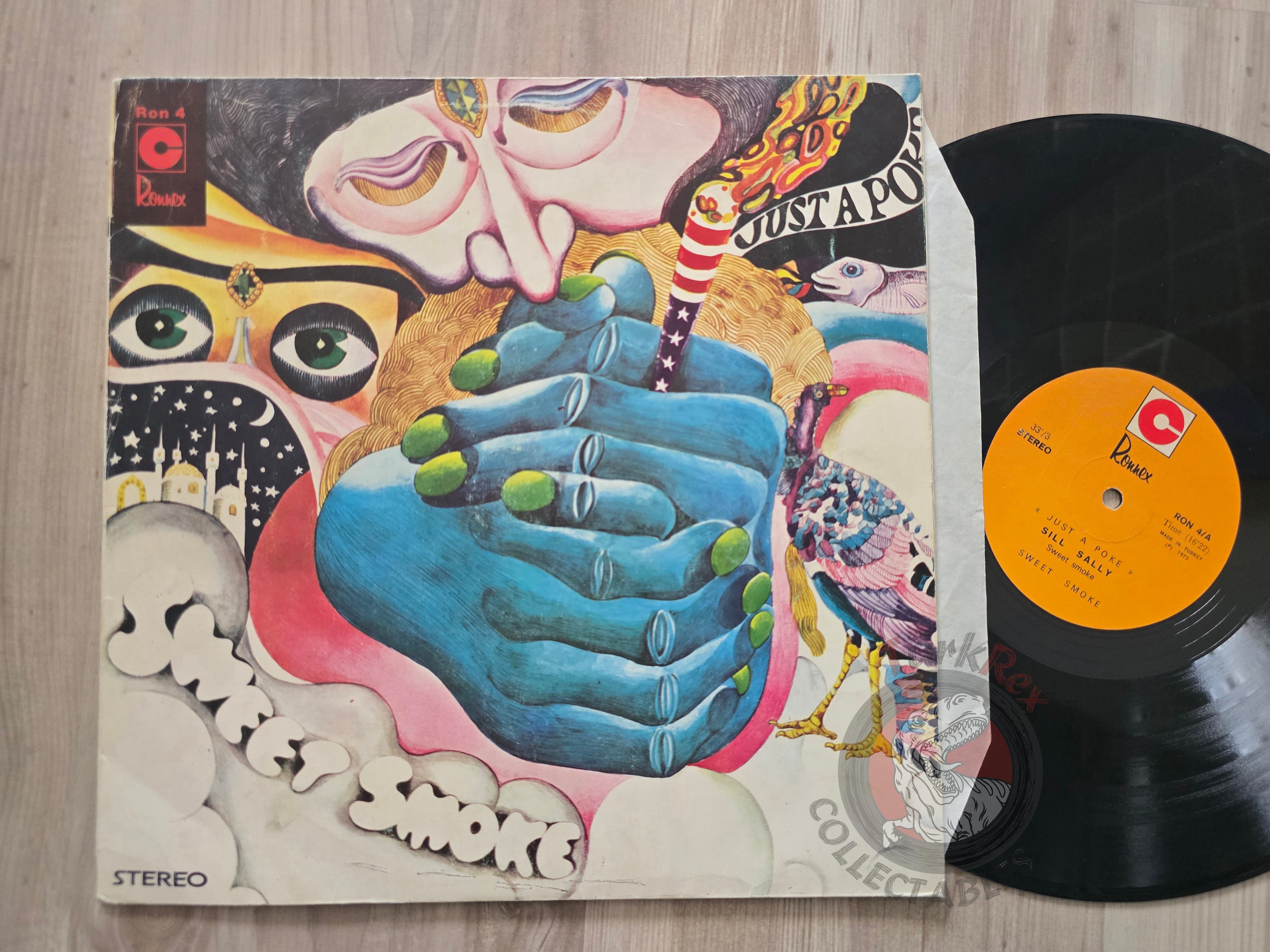 Sweet Smoke – Just A Poke Turkish Pressing Vinyl Turkey Edition