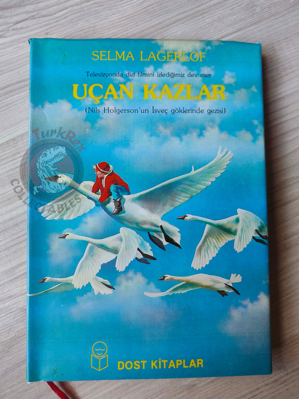 Selma Lagerlöf – The Wonderful Adventures Of Nils 90s Illustrated Turkish Book Turkey