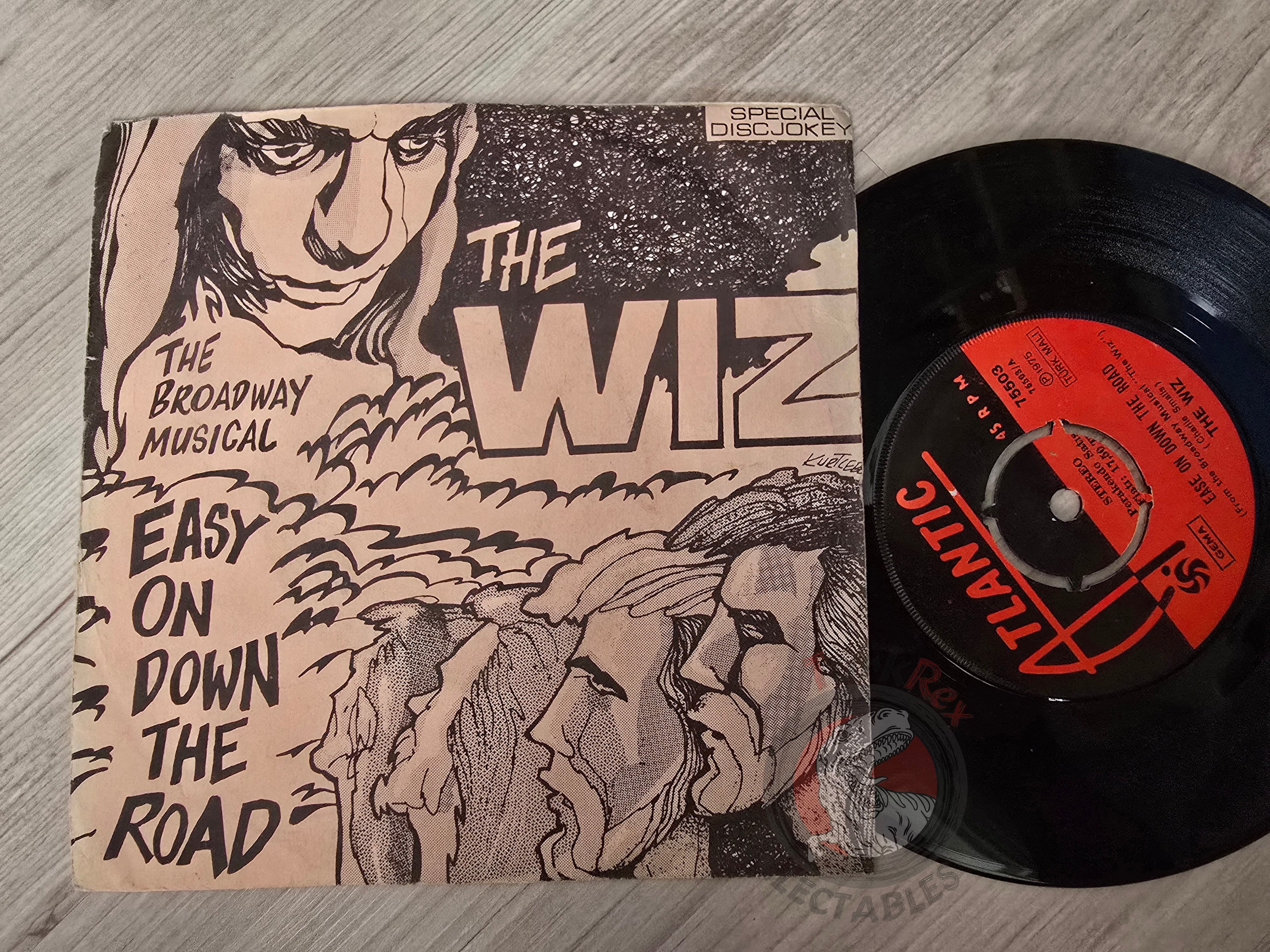 Wiz - Consumer Rapport - Ease On Down The Road 7" Turkish Pressing Vinyl Turkey Edition