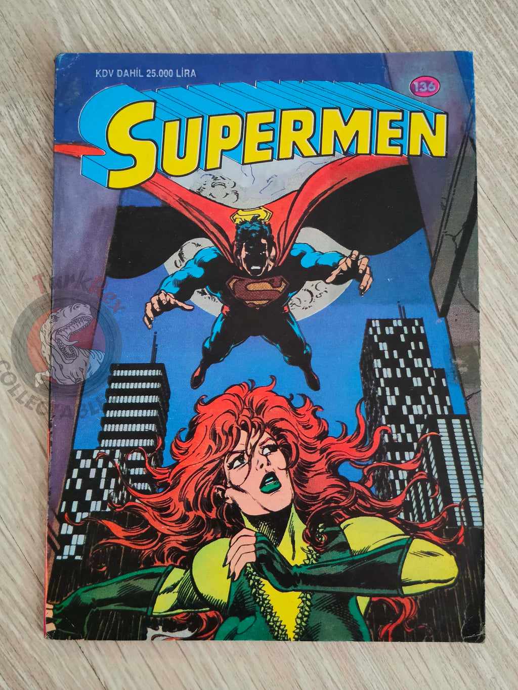 Superman #136 1995 Turkish Comic Turkey #307 #308 #309 Action Comics #669