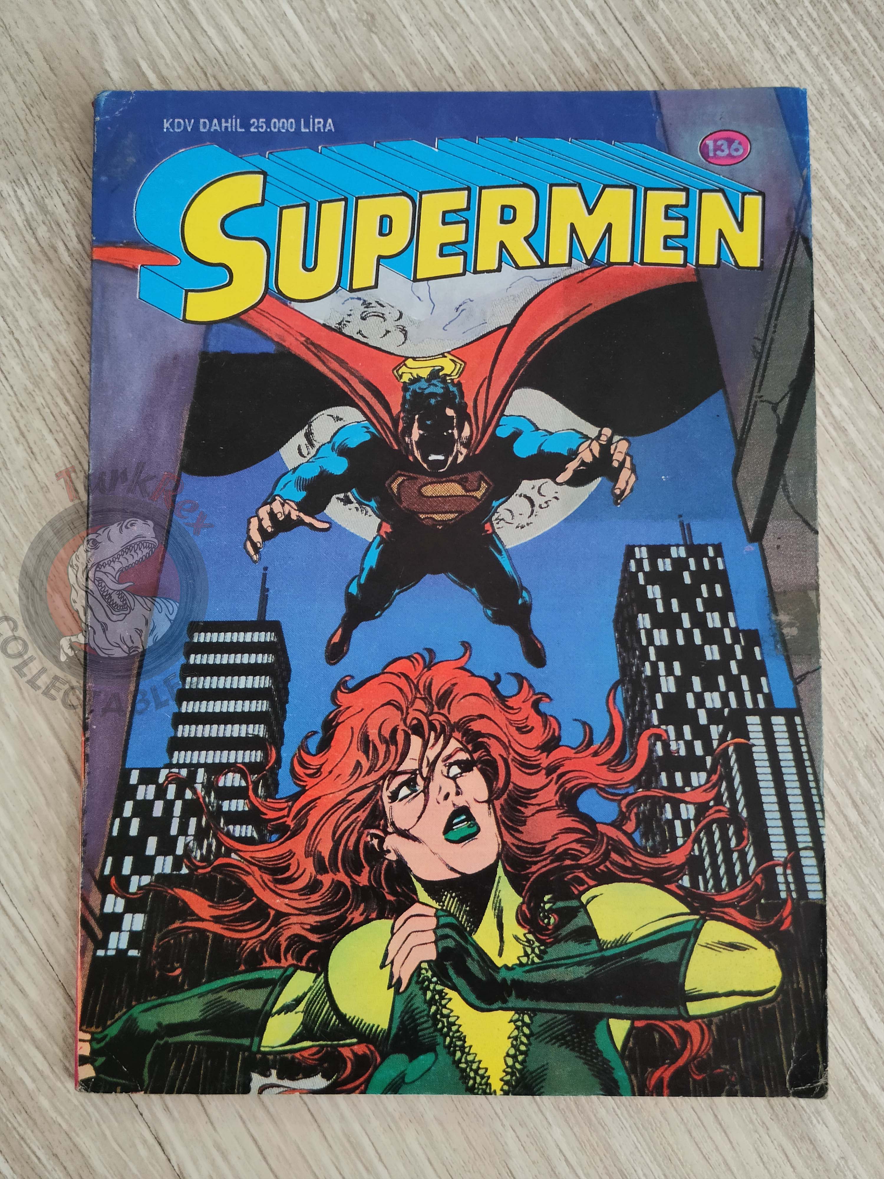 Superman #136 1995 Turkish Comic Turkey #307 #308 #309 Action Comics #669