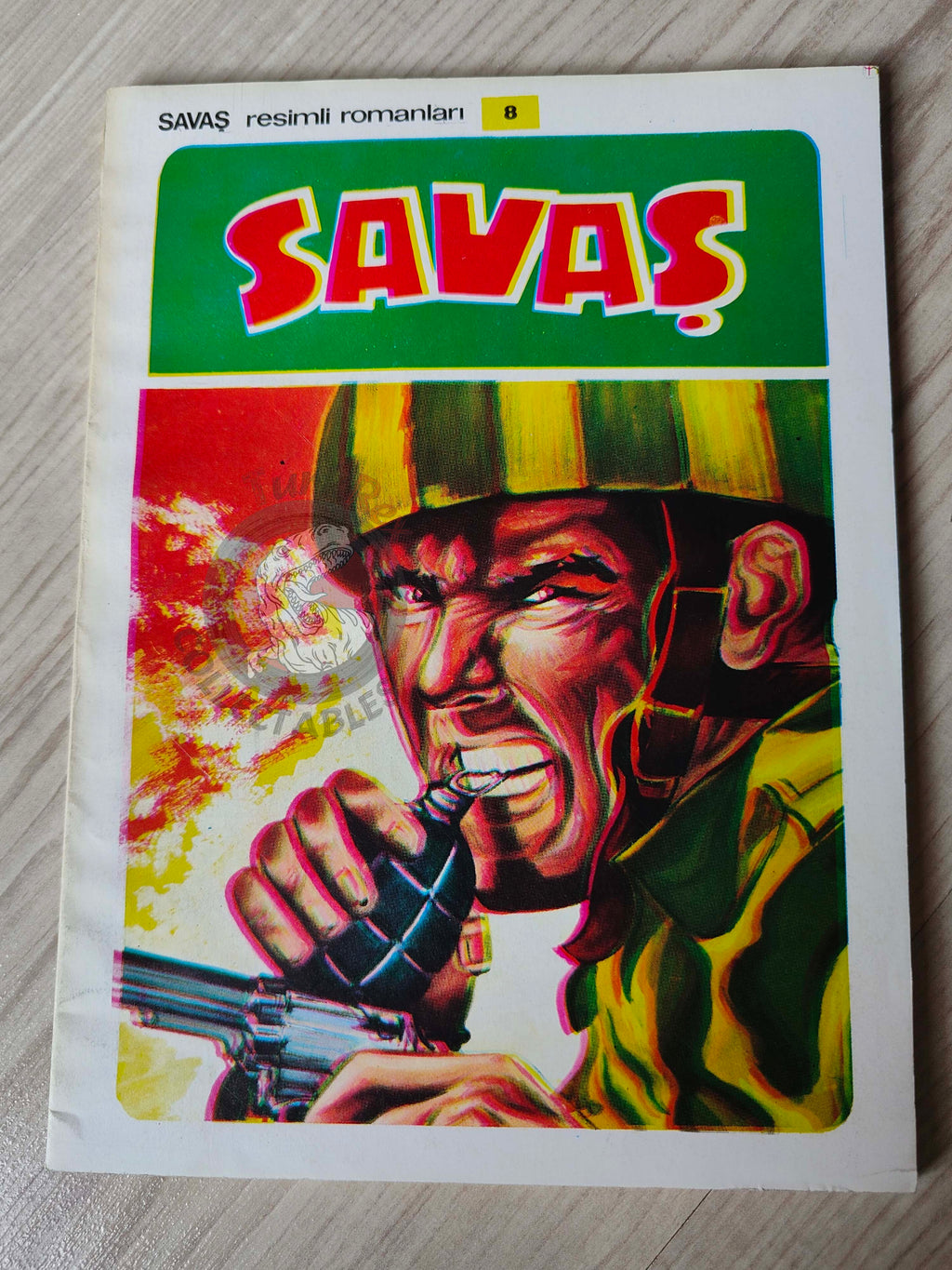 War Picture Library #8 1981 Turkish Comic Turkey WW2 stories
