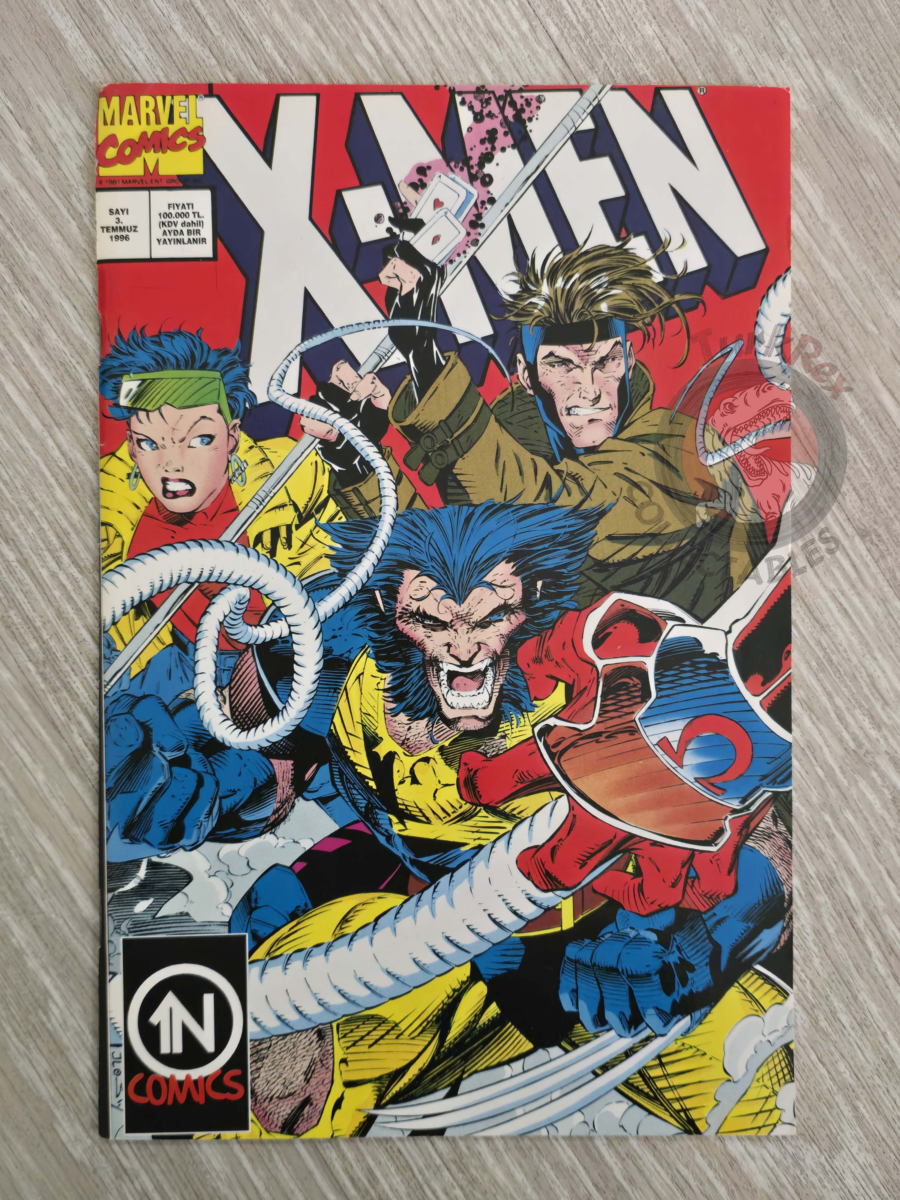 X-Men #3 1996 Turkish Comic Turkey #4 #5