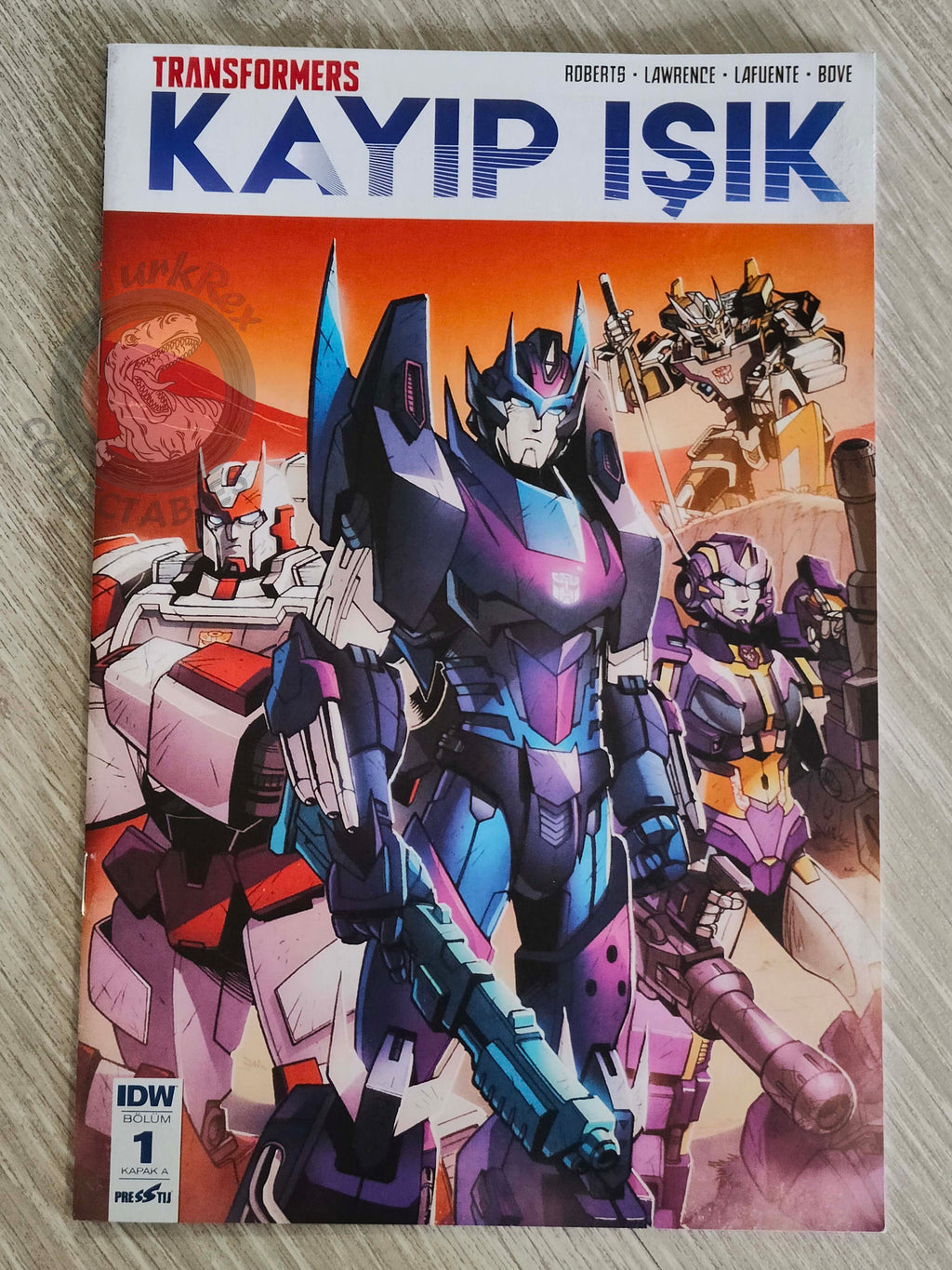 Transformers Lost Light #1 Turkish Comic Turkey James Roberts