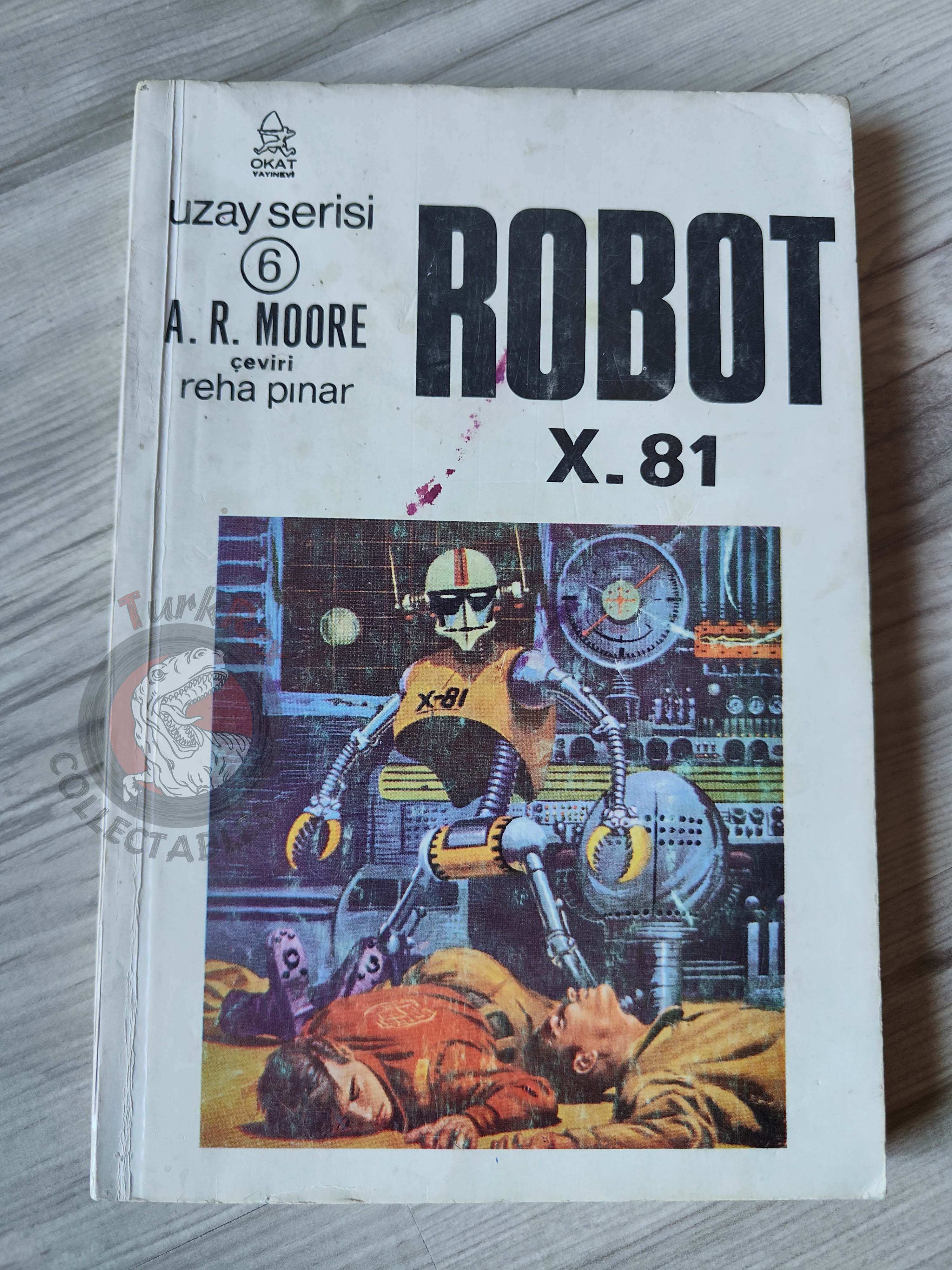 Robert Moore Williams – Conquest of the Space Sea 1971 1st Turkish Book Turkey