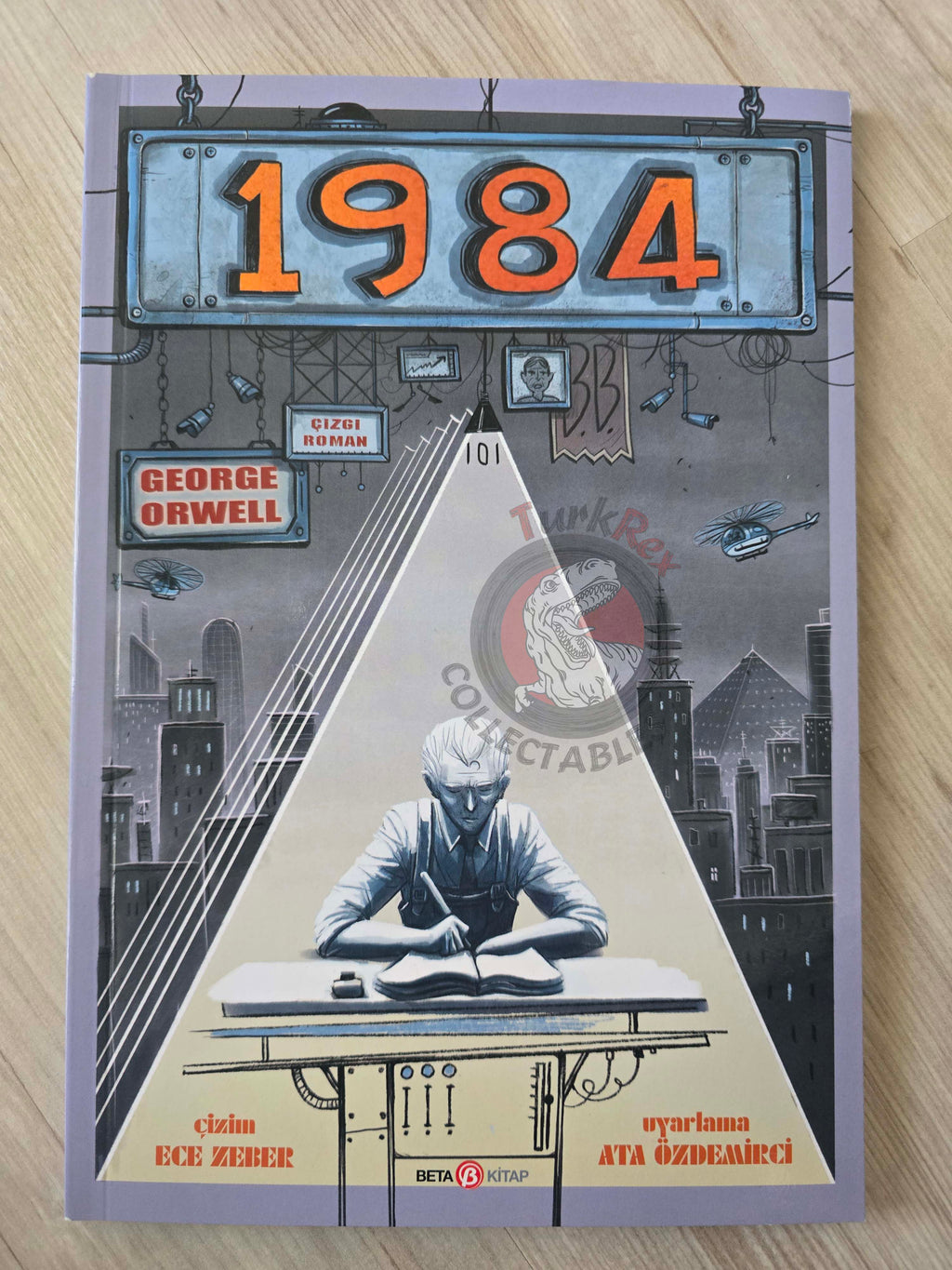 George Orwell - 1984 Turkish Comic Turkey Unique Drawings