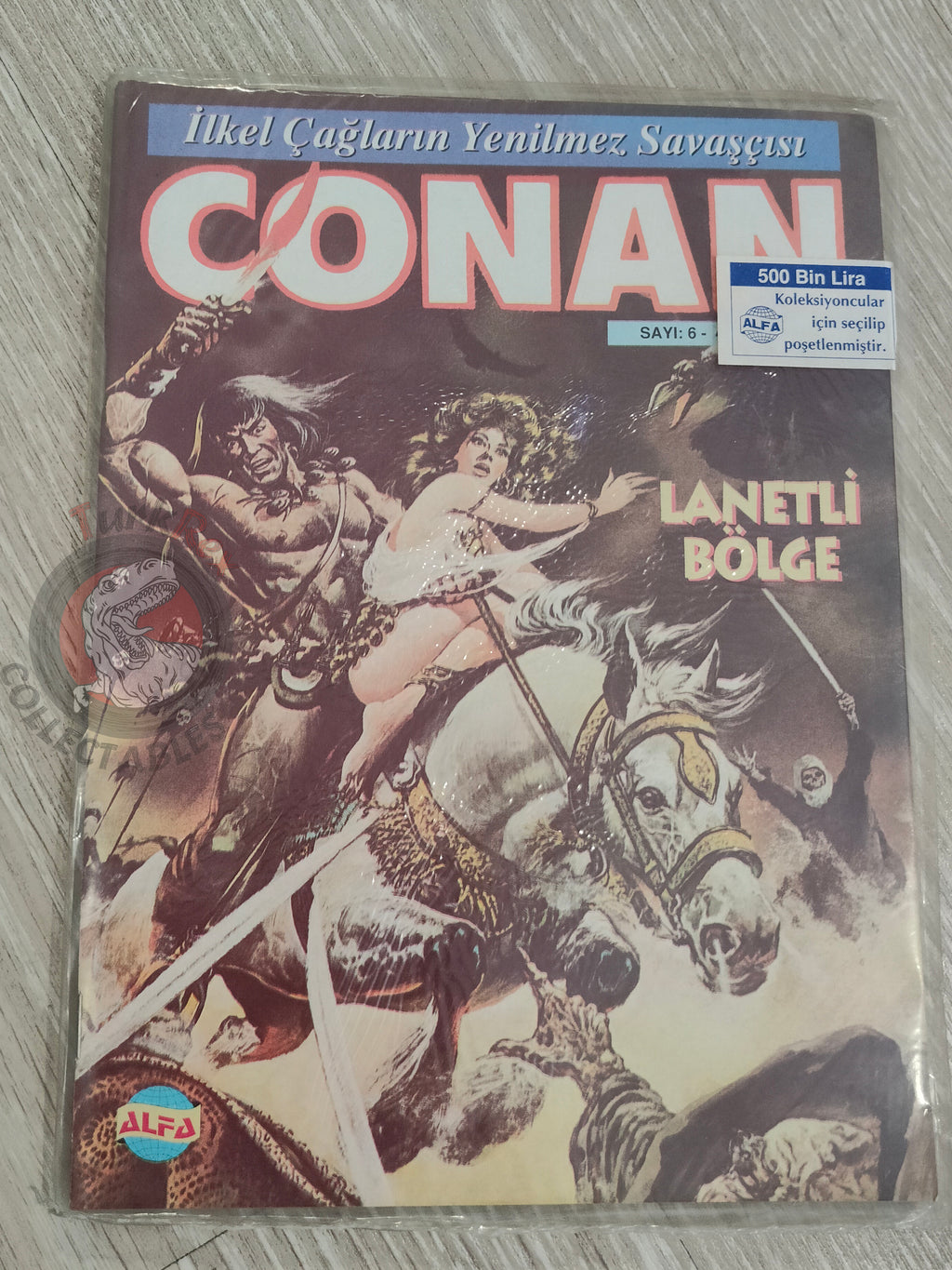 Conan #6 The Savage Sword of Conan #9 #11 Turkish Comic Turkey