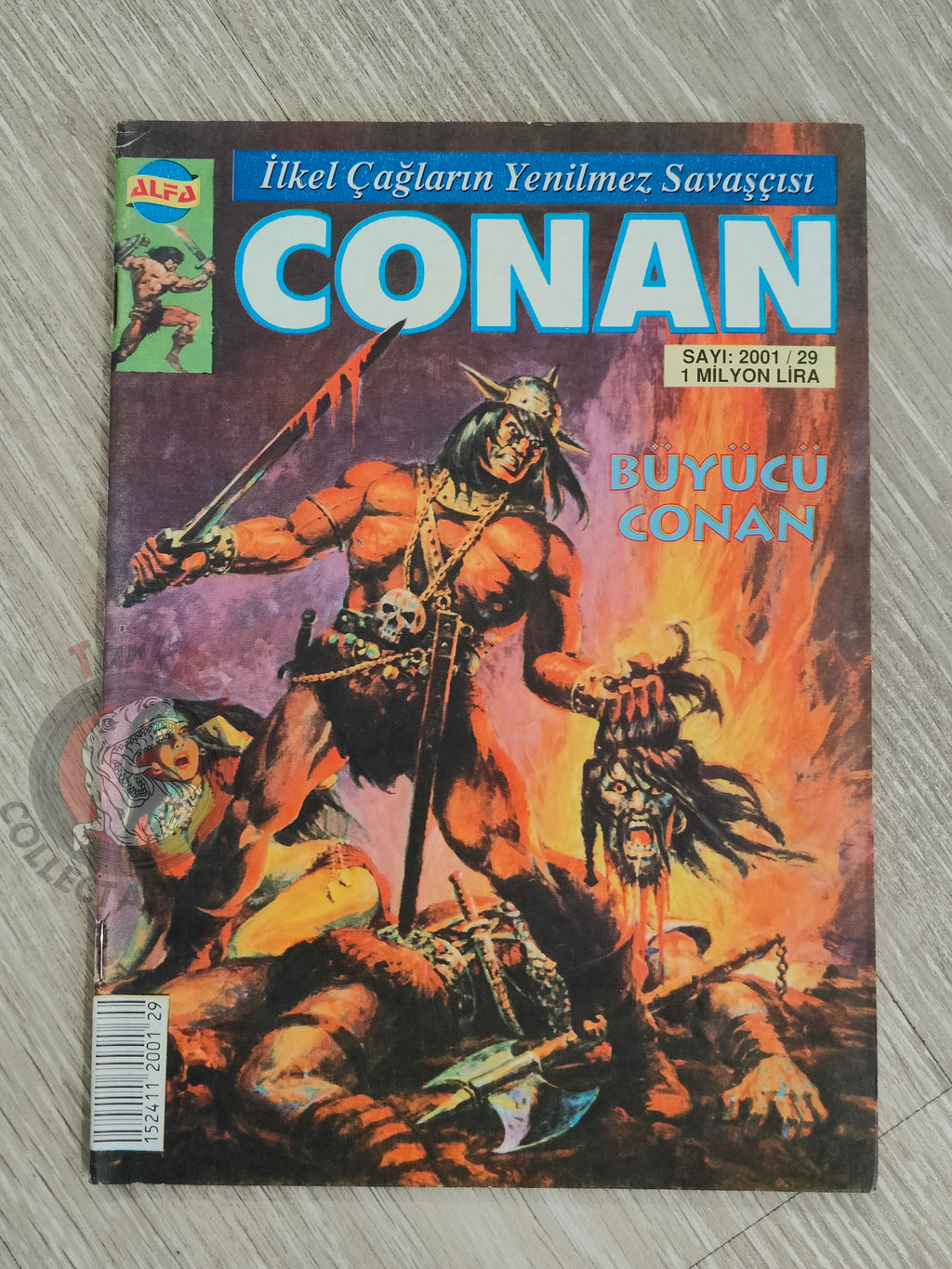 Conan #29 The Savage Sword of Conan #218 Turkish Comic Turkey Red Sonja