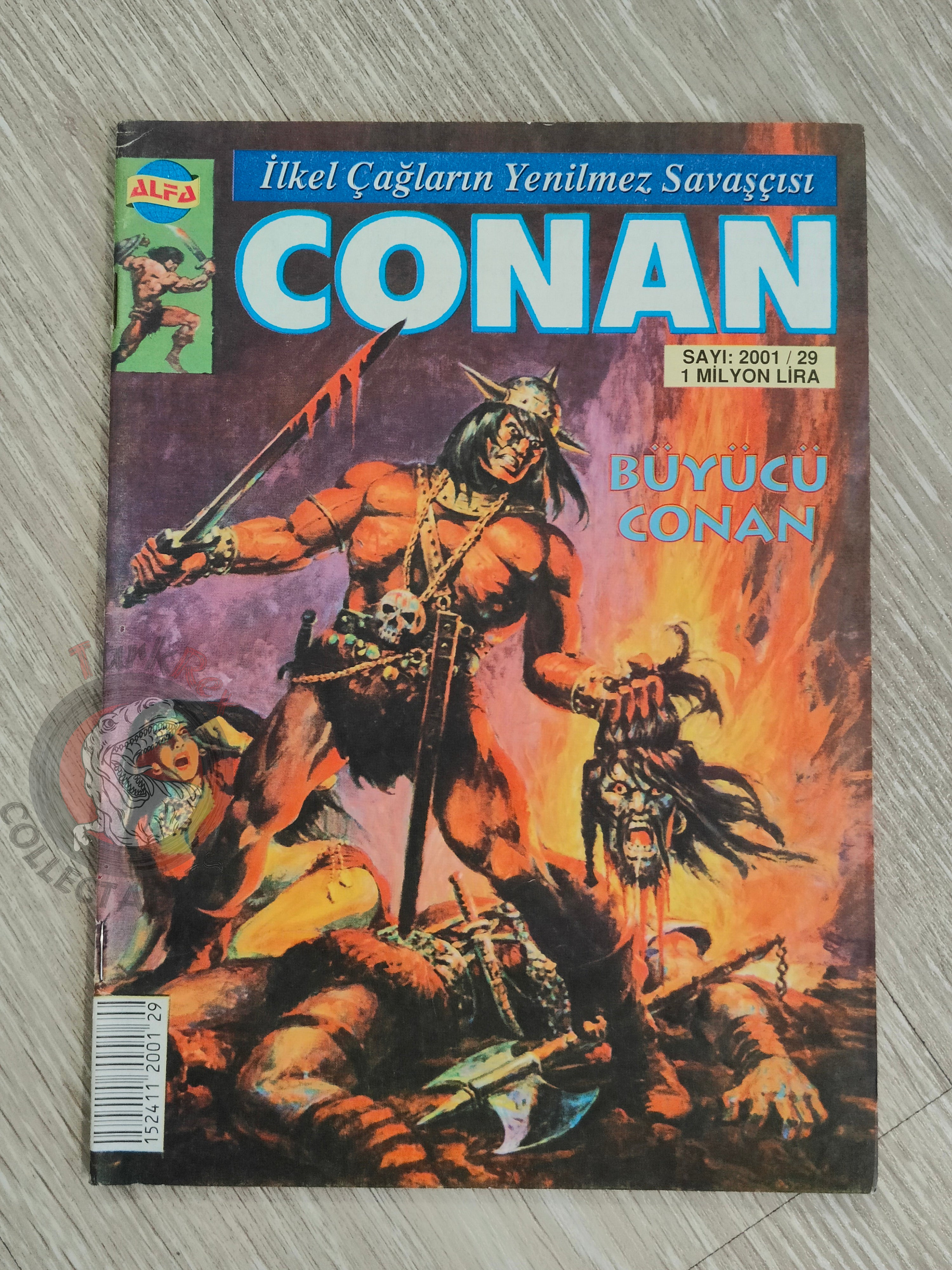 Conan #29 The Savage Sword of Conan #218 Turkish Comic Turkey Red Sonja