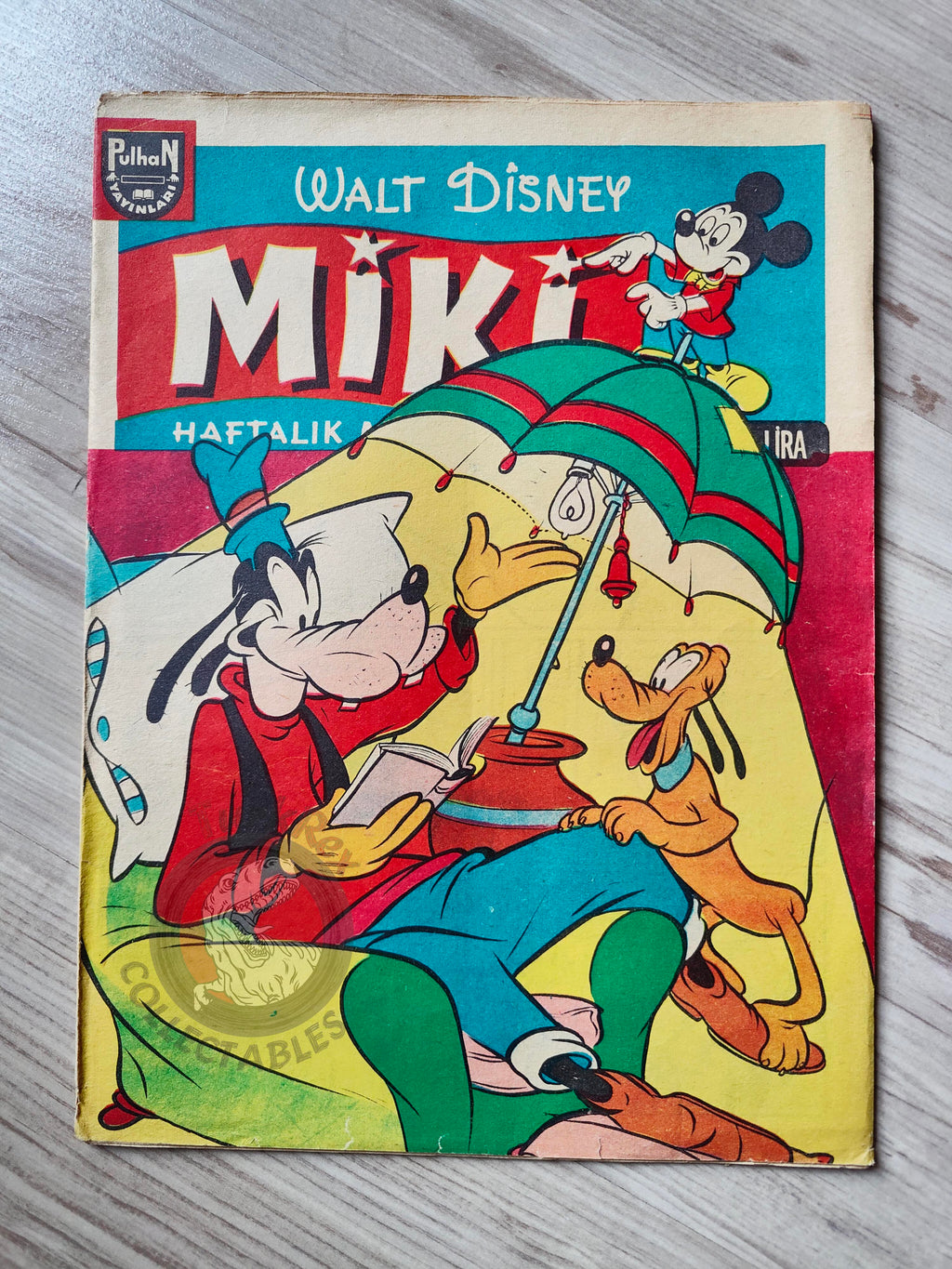 Mickey Mouse Mag 1963 Turkish Comic Turkey Walt Disney Donald Duck Goofy