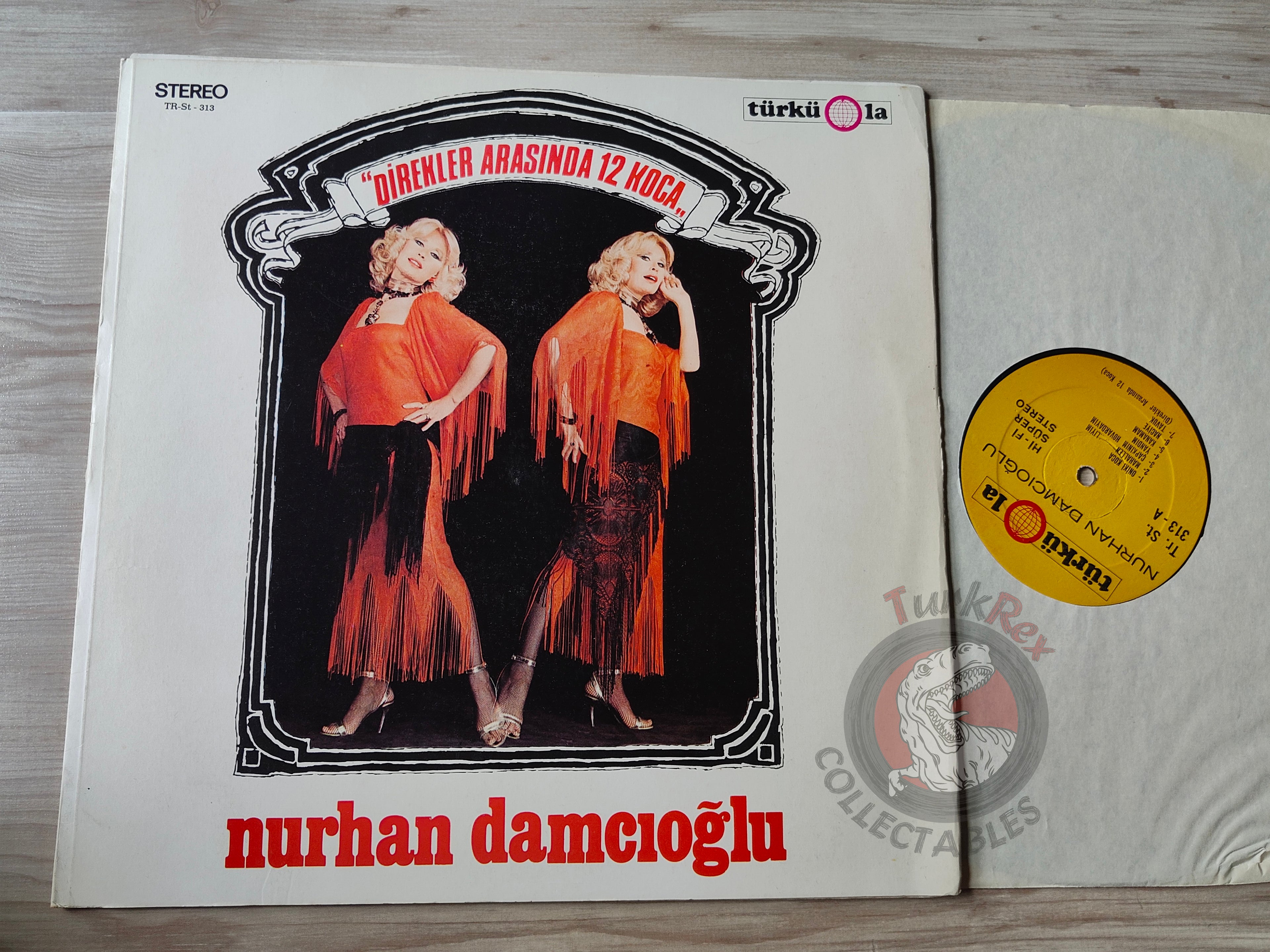 Nurhan Damcıoğlu – Direkler Arasında 12 Koca Turkish Pressing Vinyl Turkey Edition