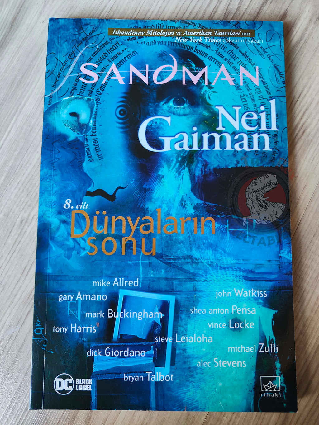 The Sandman Vol #8: Worlds End Turkish Comic Turkey