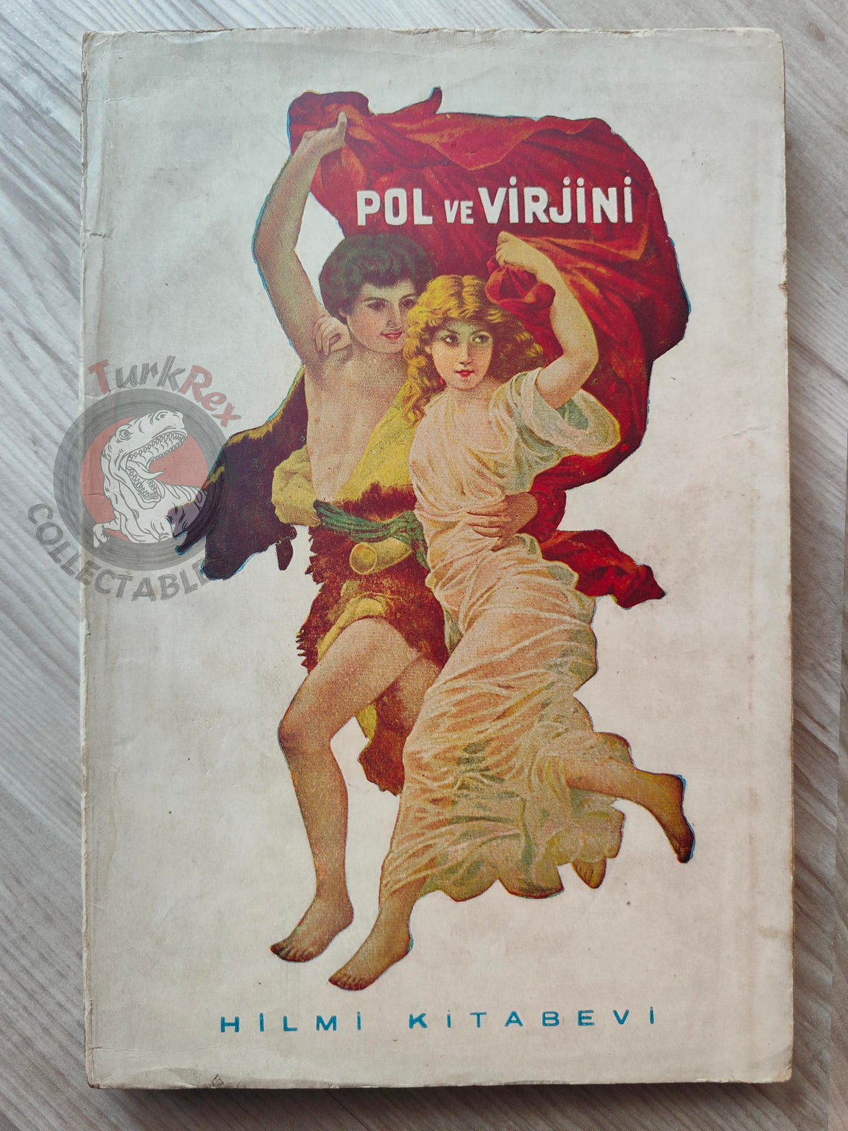 Bernardin de Saint-Pierre – Paul et Virginie 1960s Turkish Book Turkey Illustrated Tony Johannot