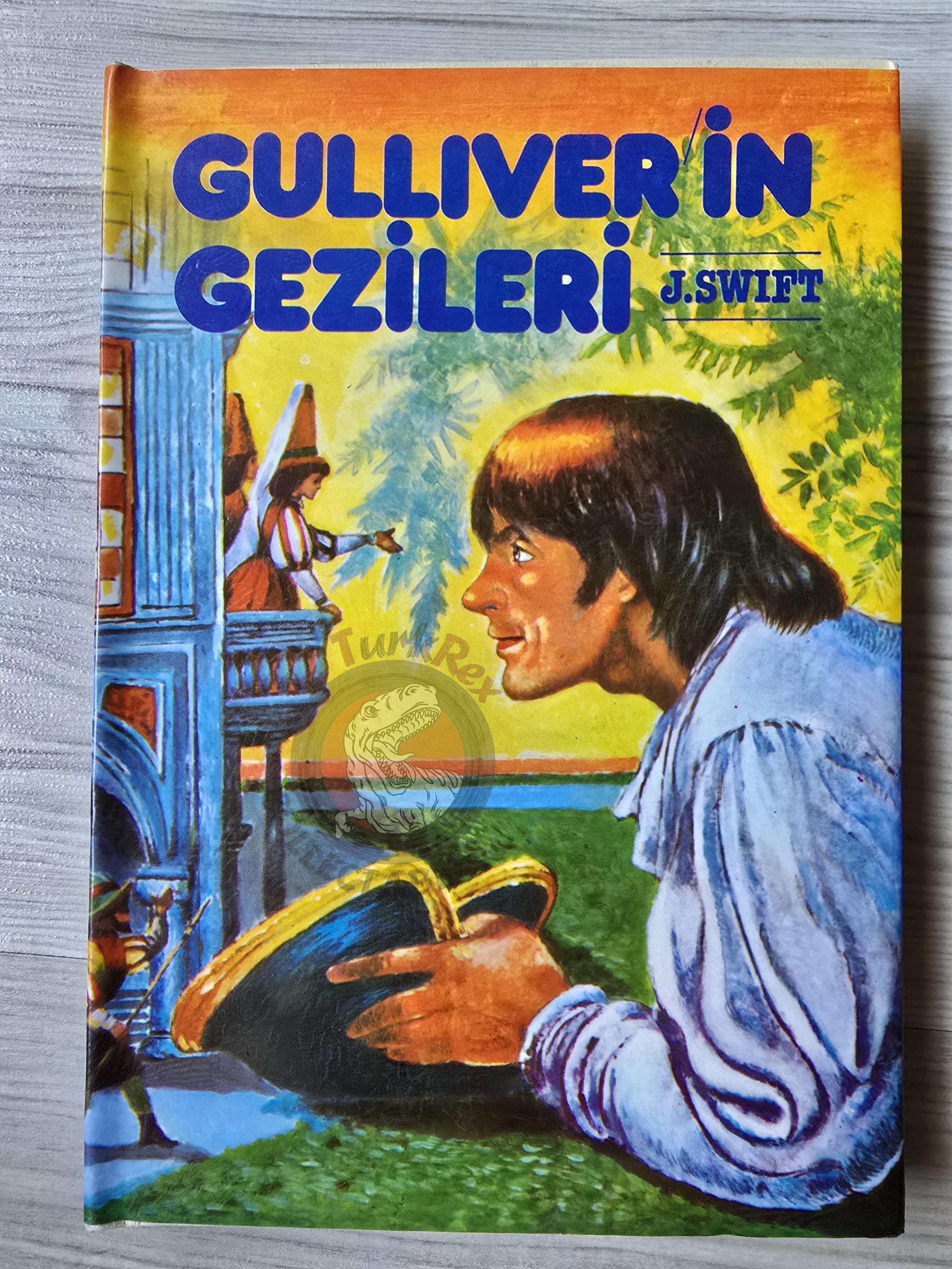 Jonathan Swift – Gulliver's Travels 1984 HC/DJ Turkish Book Turkey