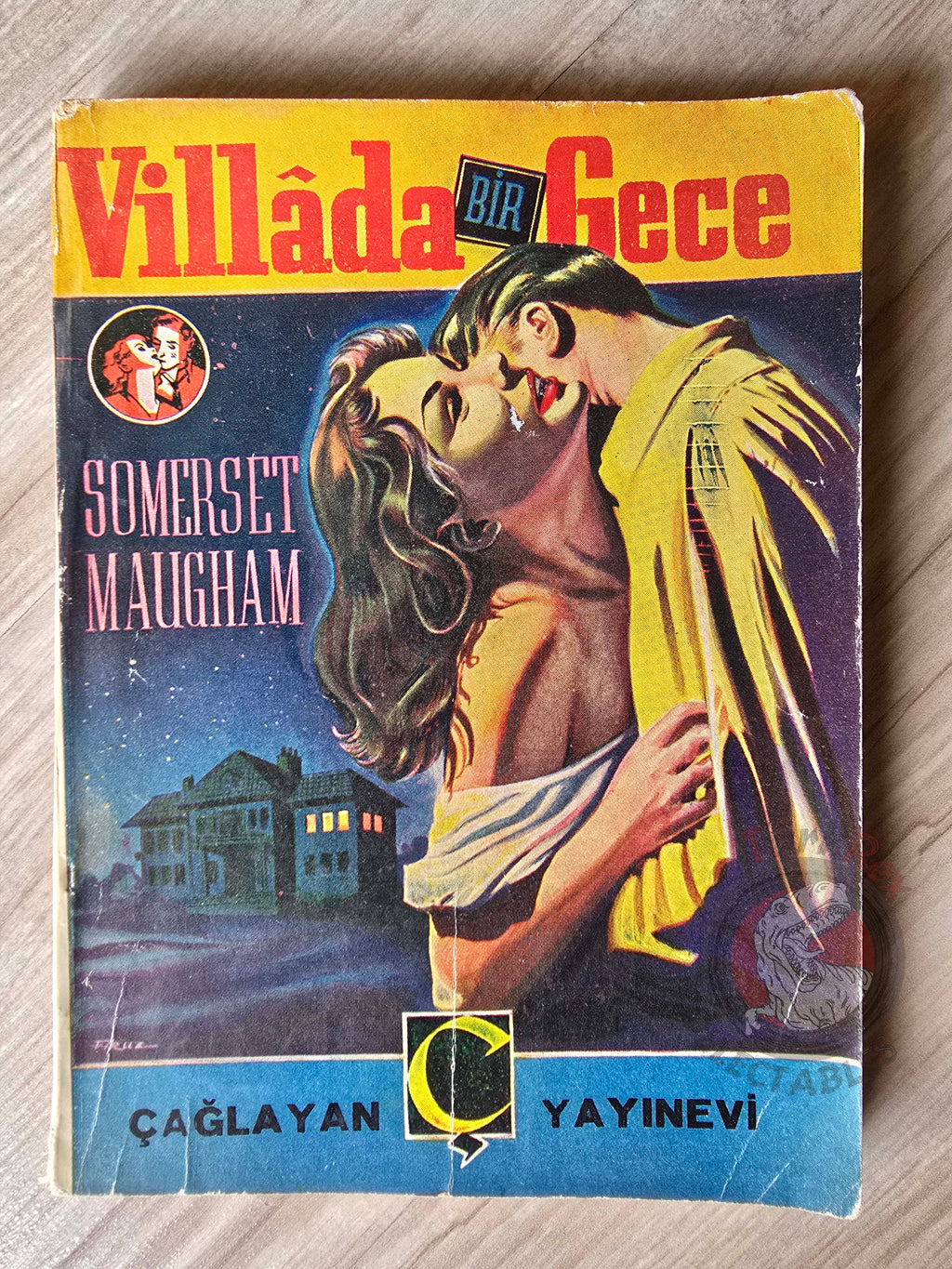Somerset Maugham – Up at the Villa 1954 1st Turkish Book Turkey