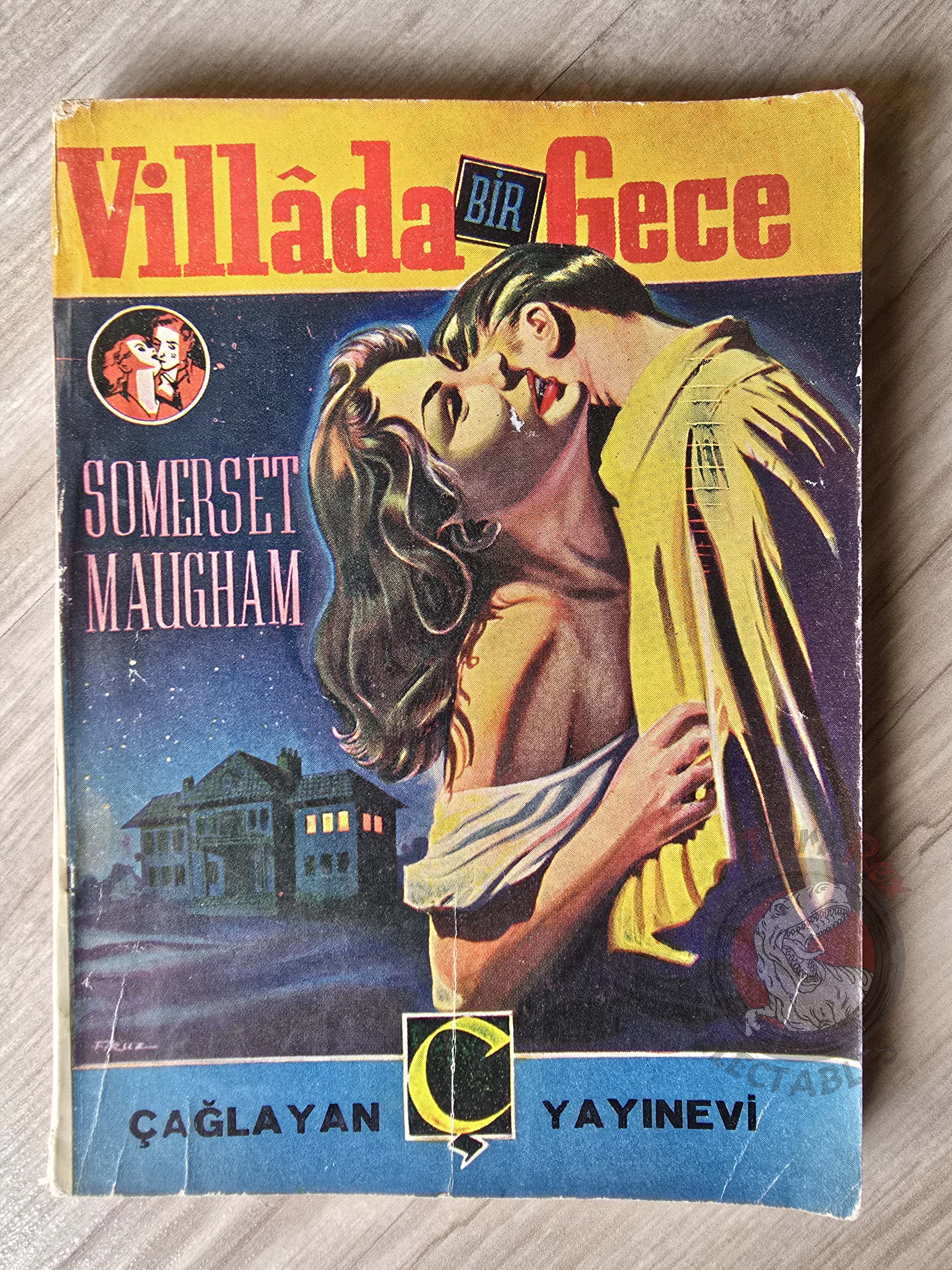 Somerset Maugham – Up at the Villa 1954 1st Turkish Book Turkey