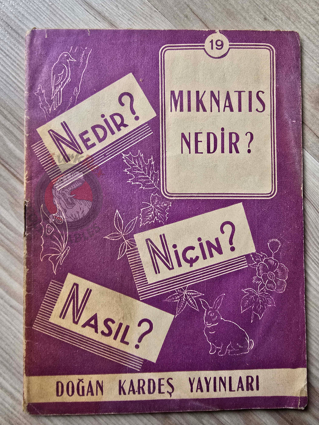 Bertha Morris Parker – Basic Science Education Series 1960s Turkish Book Turkey Magnet