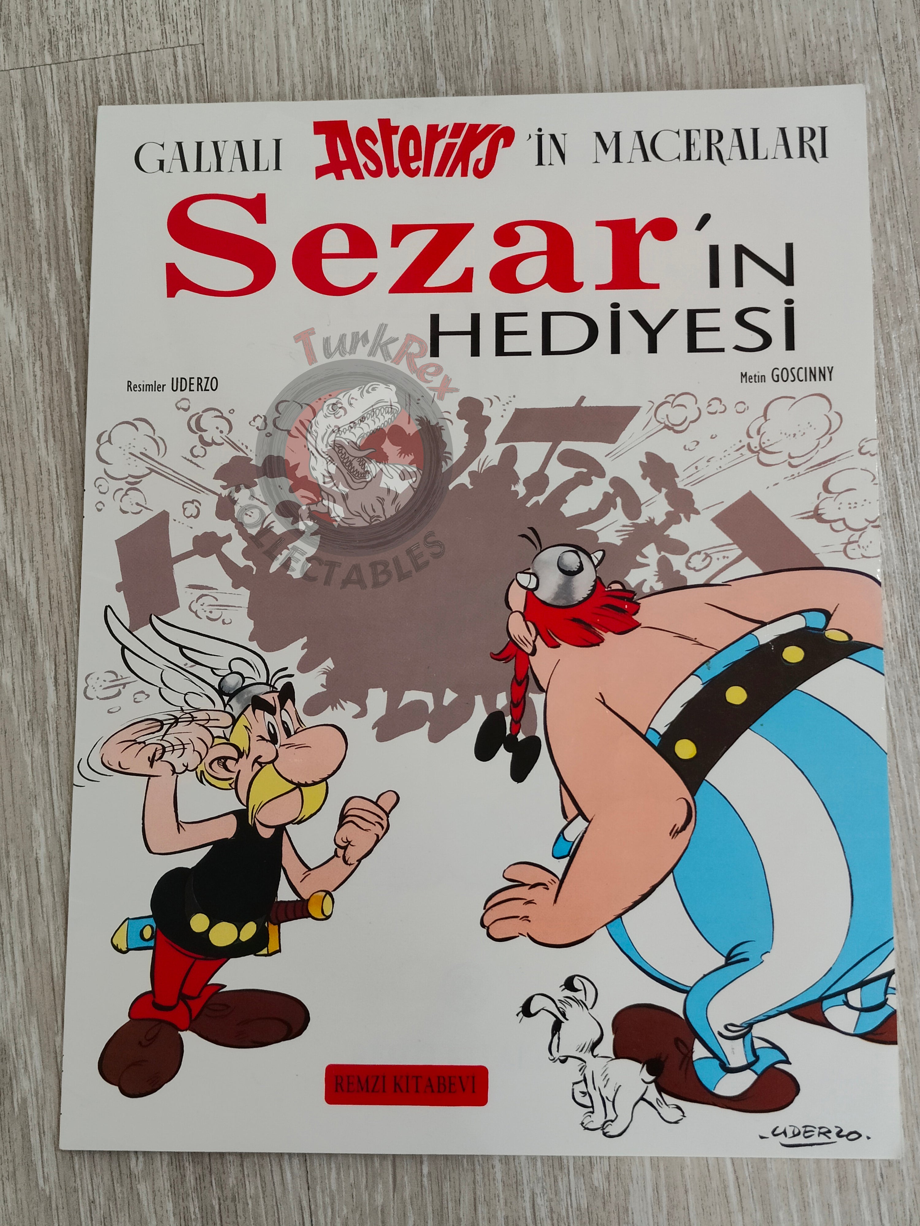 Asterix – Asterix and Caesar’s Gift 1995 1st Edition Turkish Edition Comic Turkey