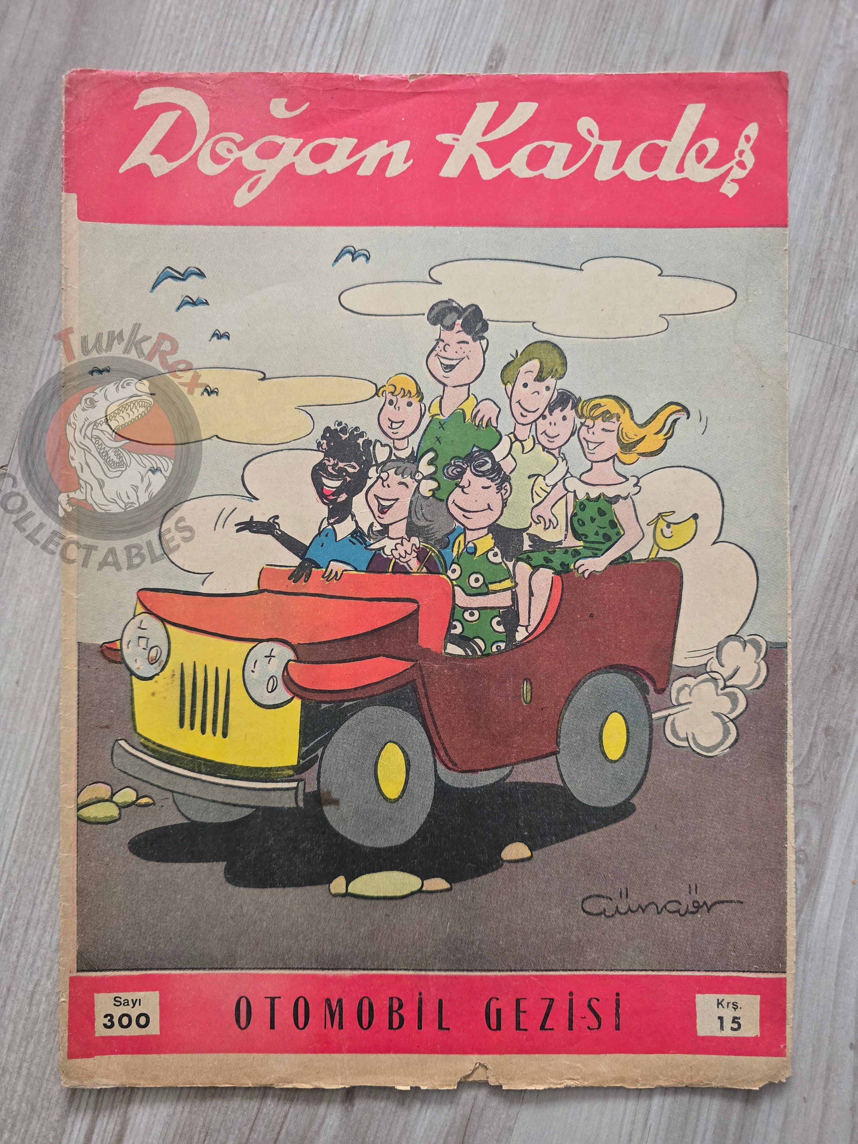 Doğan Kardeş 1952 Magazine #300 Turkish Comic Turkey