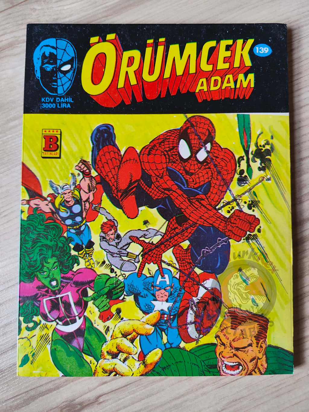 Spider-Man #139 1992 Turkish Comic Turkey Web Of #73 #74 #75 #76 Amazing #248