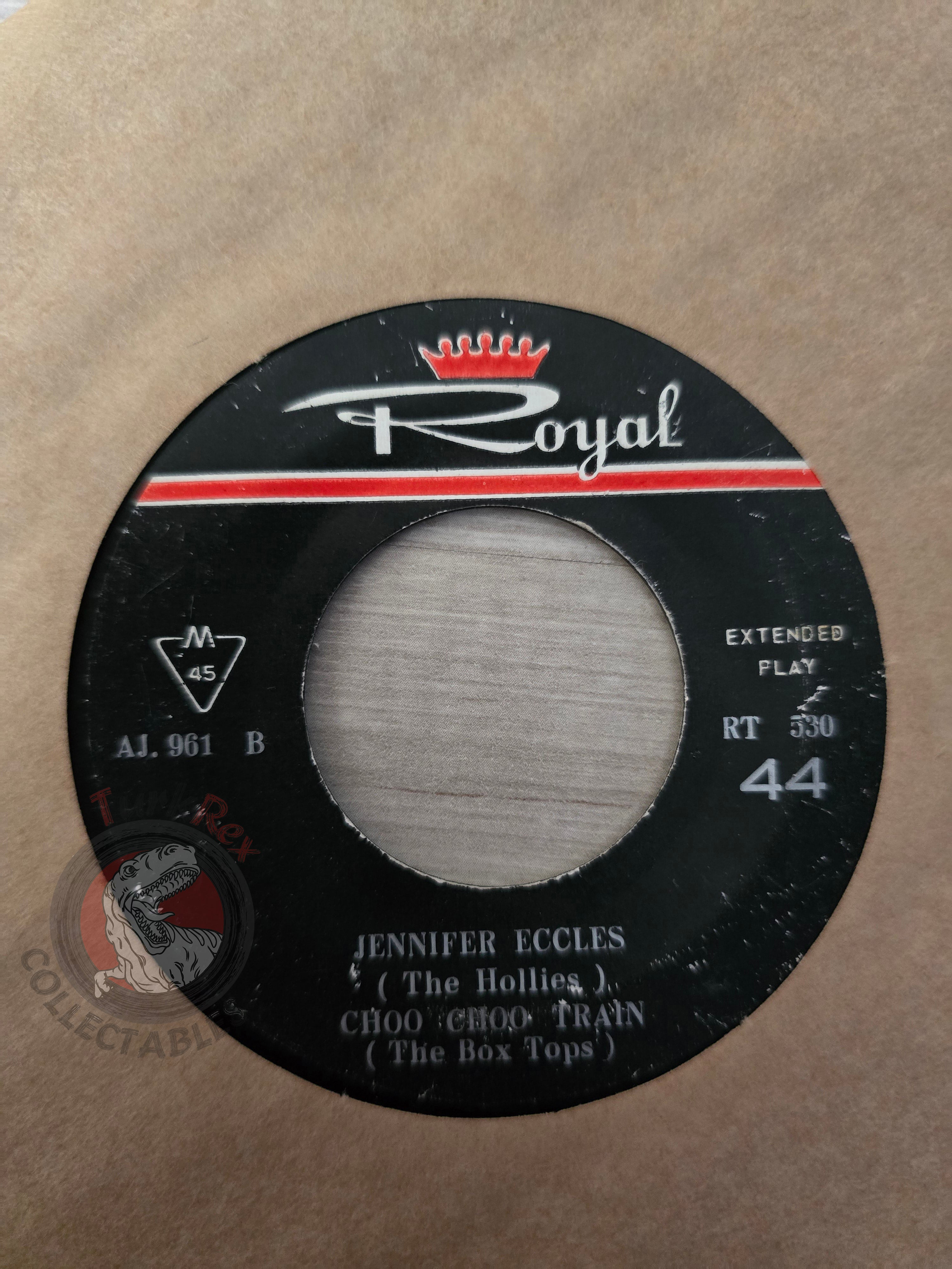 Petula Clark / Aretha Franklin / The Hollies / Box Top 7" Iran Pressing Vinyl Iranian Edition